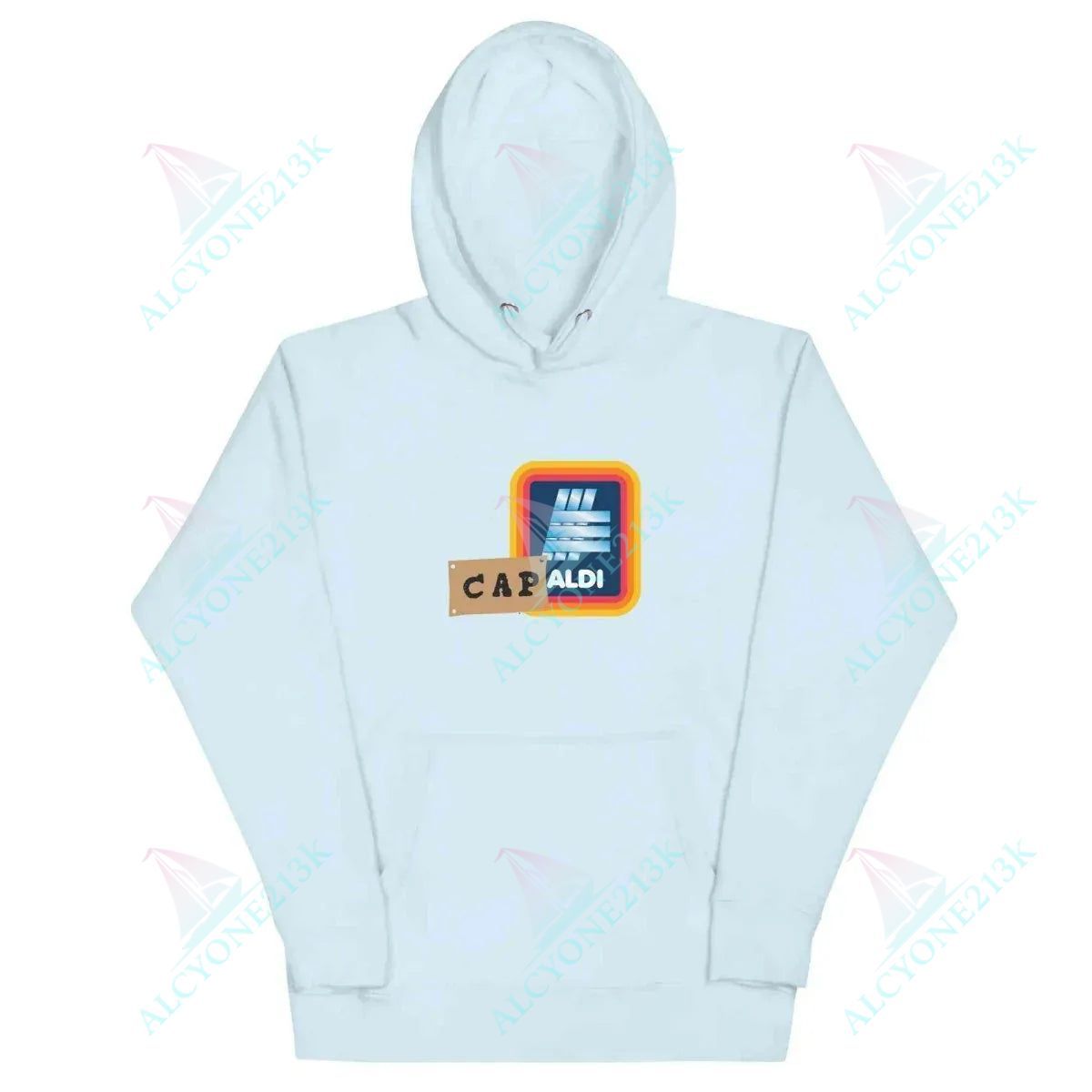 Lewis Capaldi Hoodie - Unisex 'Capaldi On A Aldi' Graphic Sweatshirt for True Fans alcyone213k