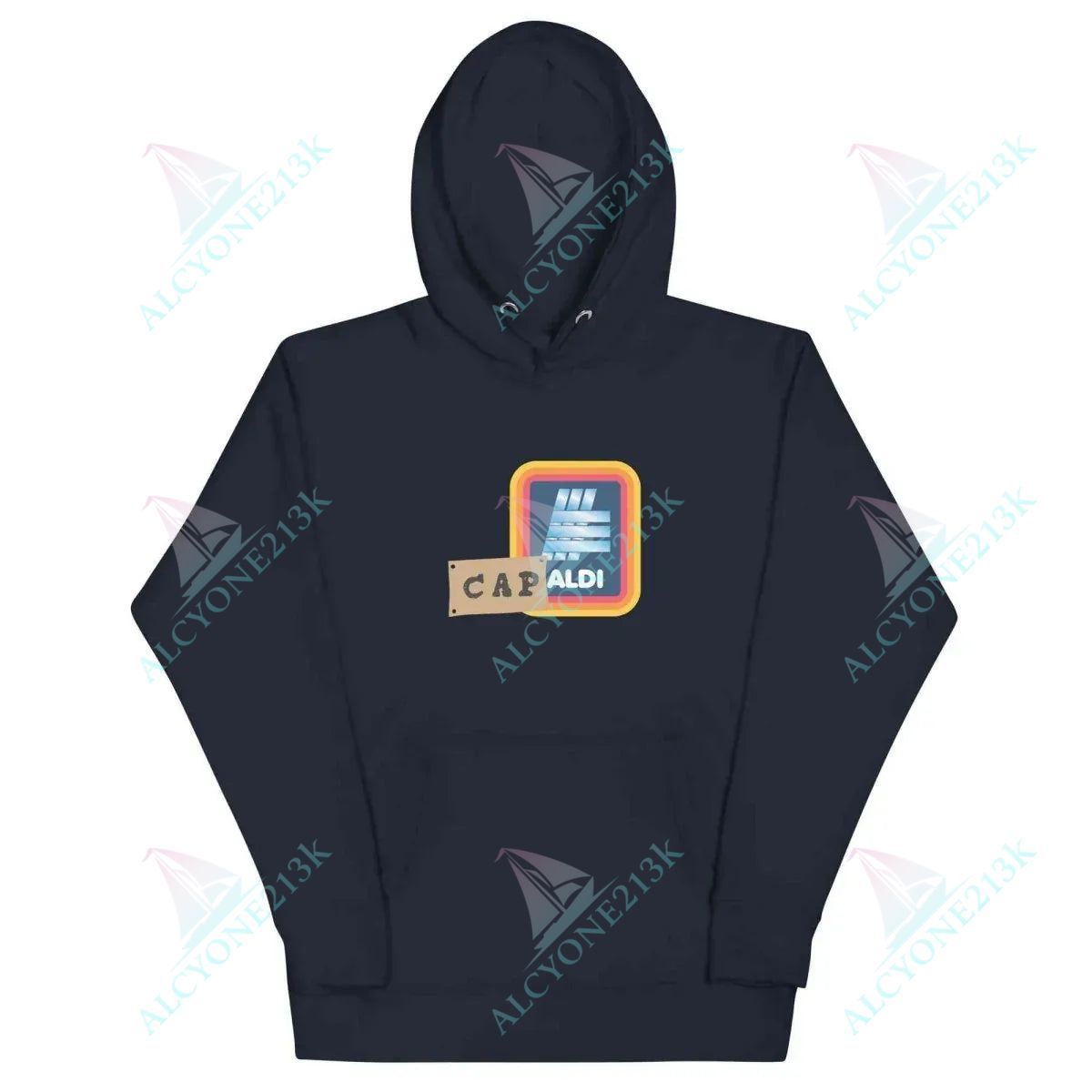 Lewis Capaldi Hoodie - Unisex 'Capaldi On A Aldi' Graphic Sweatshirt for True Fans alcyone213k