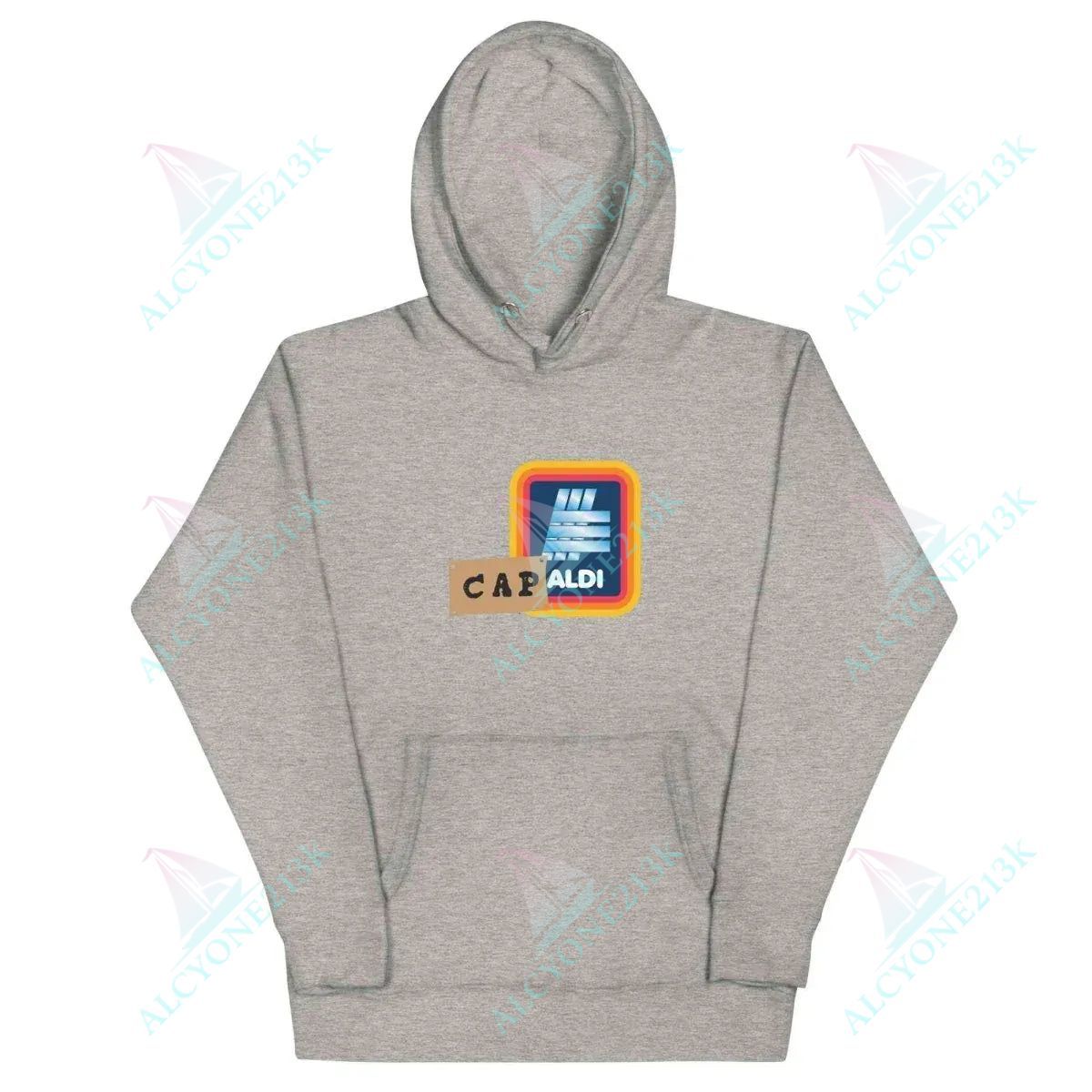Lewis Capaldi Hoodie - Unisex 'Capaldi On A Aldi' Graphic Sweatshirt for True Fans alcyone213k
