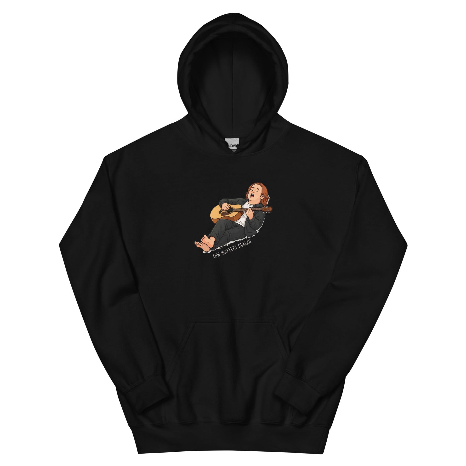 Lewis Capaldi Hoodie - Unisex Low Battery Funny Quotes for Music Lovers alcyone213k