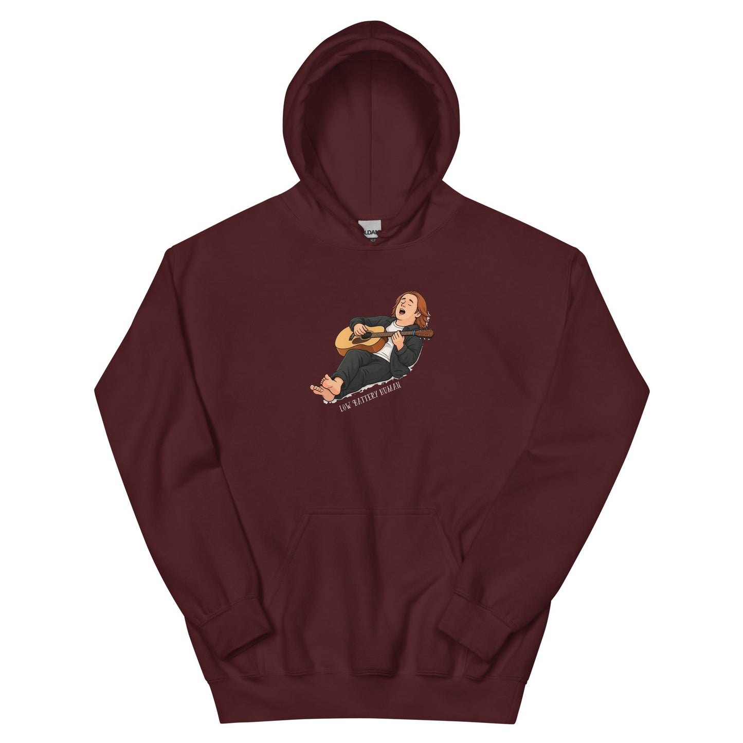 Lewis Capaldi Hoodie - Unisex Low Battery Funny Quotes for Music Lovers alcyone213k