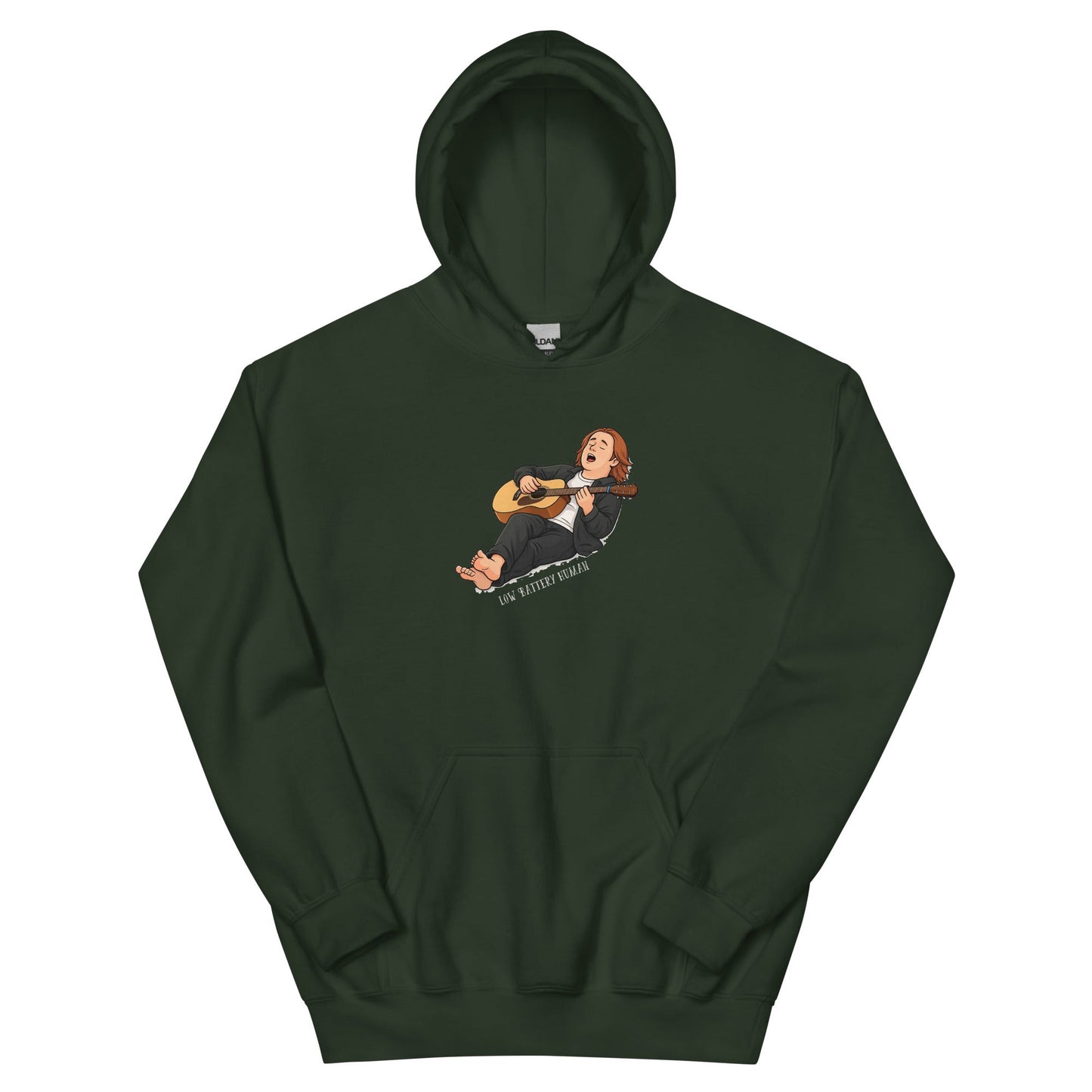 Lewis Capaldi Hoodie - Unisex Low Battery Funny Quotes for Music Lovers alcyone213k