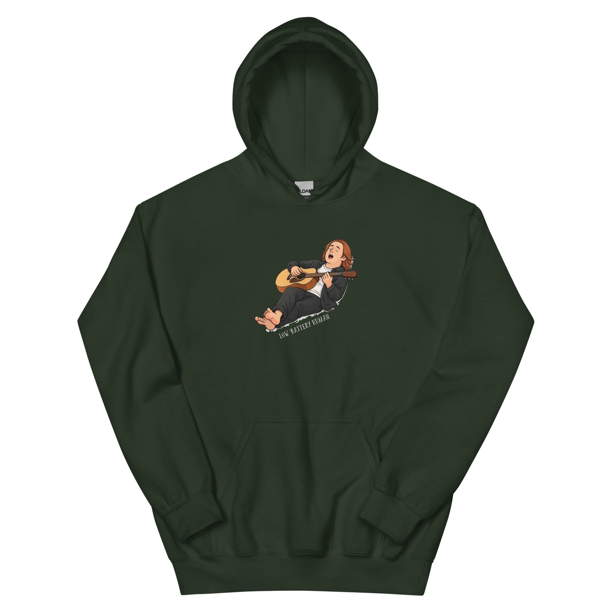 Lewis Capaldi Hoodie - Unisex Low Battery Funny Quotes for Music Lovers alcyone213k