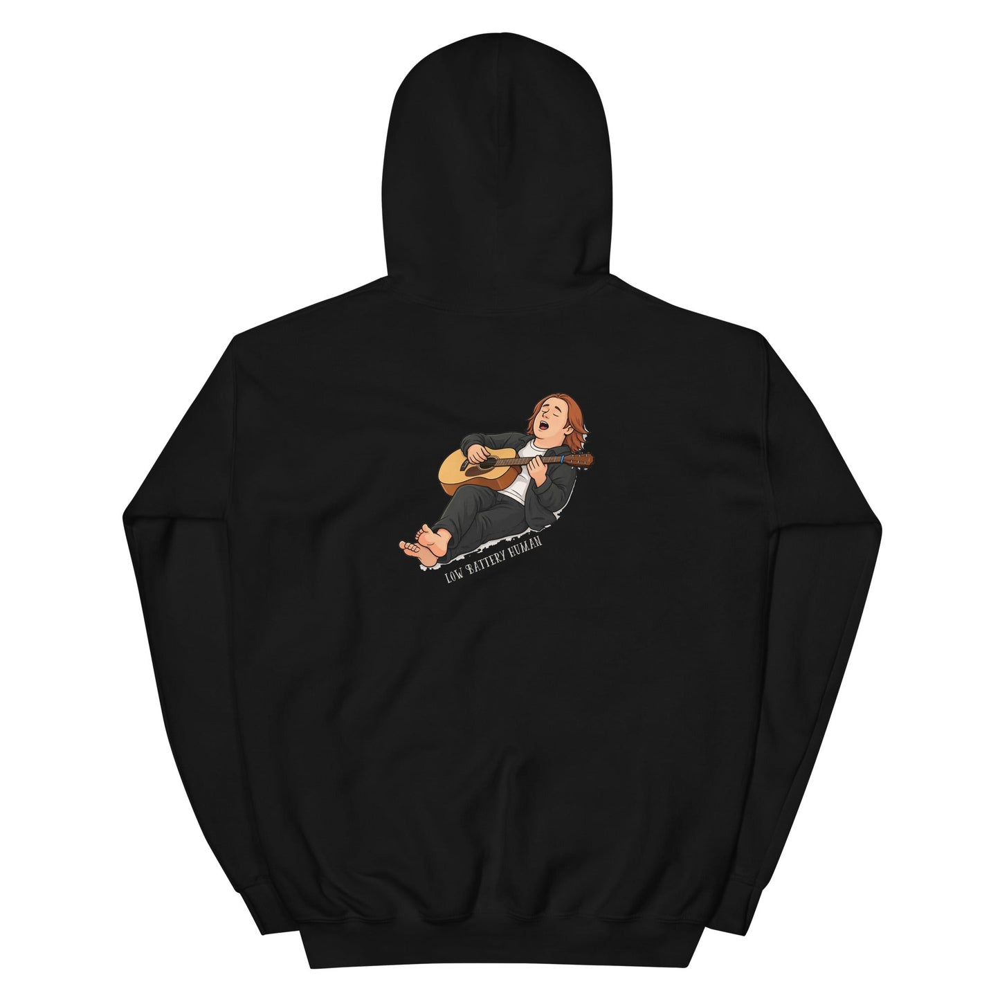 Lewis Capaldi Hoodie - Unisex Low Battery Funny Quotes for Music Lovers alcyone213k