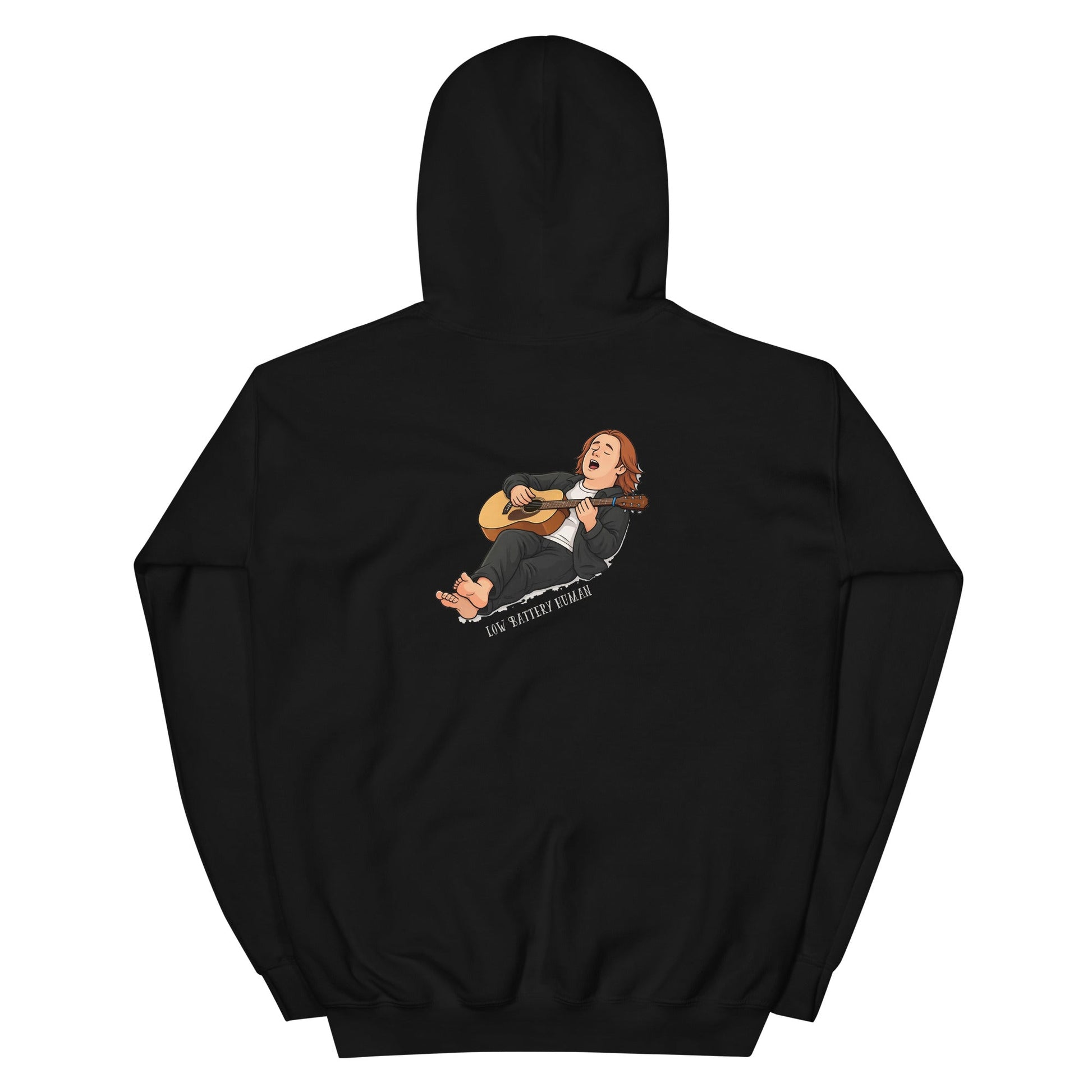 Lewis Capaldi Hoodie - Unisex Low Battery Funny Quotes for Music Lovers alcyone213k