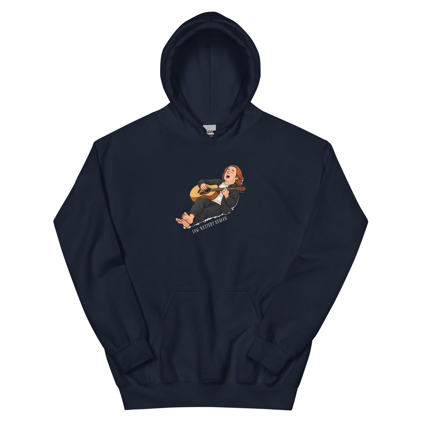 Lewis Capaldi Hoodie - Unisex Low Battery Funny Quotes for Music Lovers alcyone213k