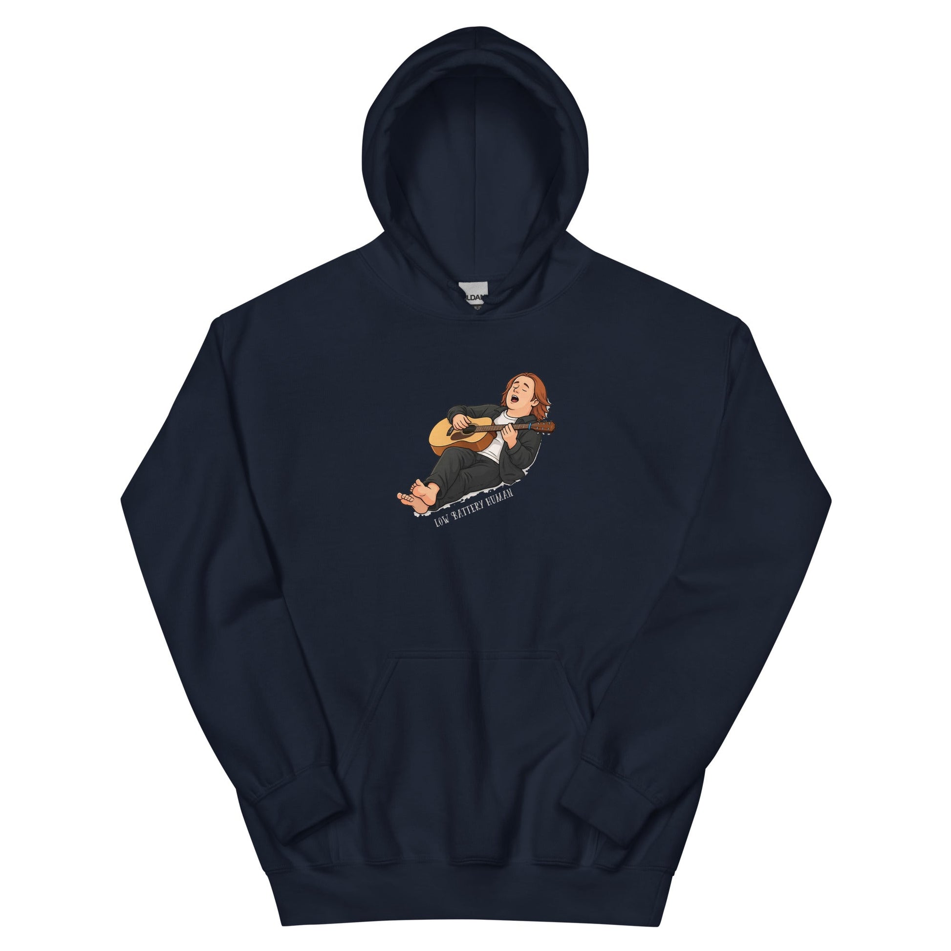 Lewis Capaldi Hoodie - Unisex Low Battery Funny Quotes for Music Lovers alcyone213k