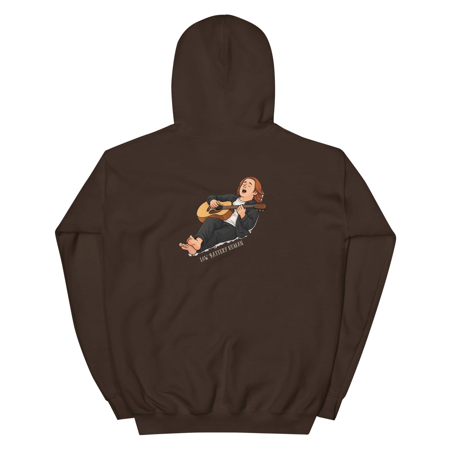 Lewis Capaldi Hoodie - Unisex Low Battery Funny Quotes for Music Lovers alcyone213k