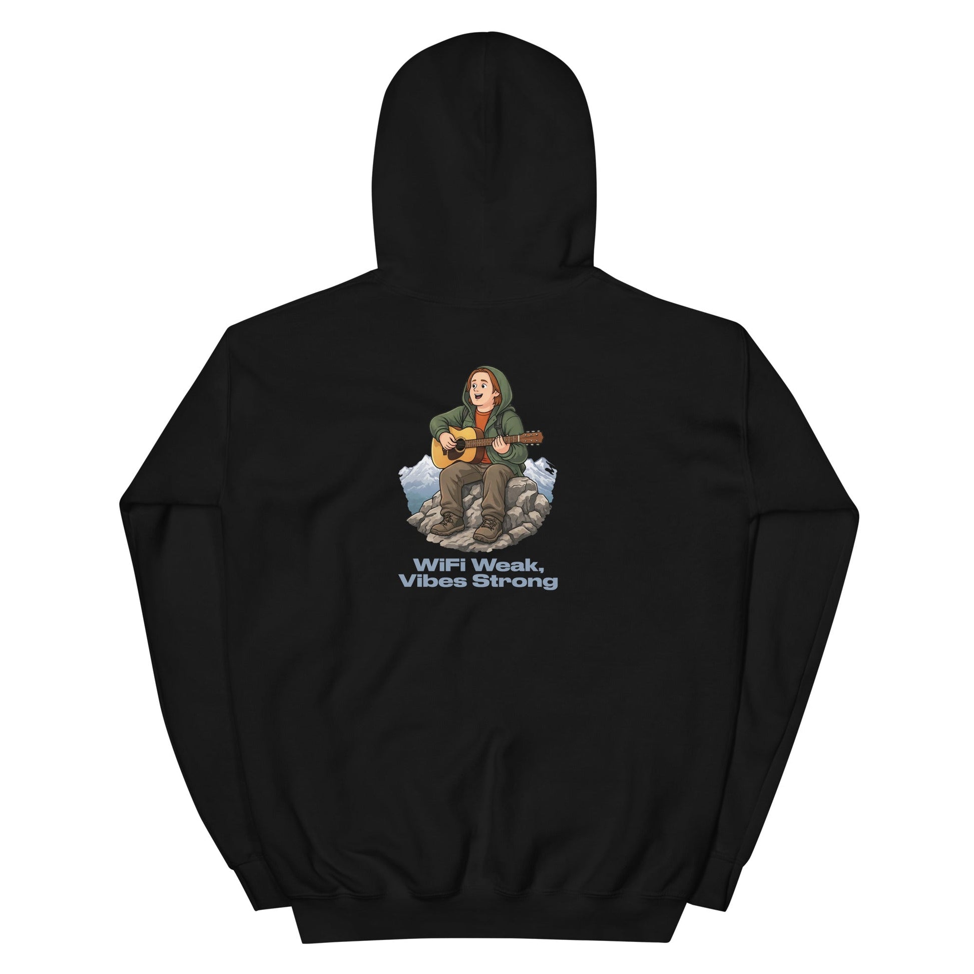 Lewis Capaldi Hoodie - WiFi Weak Vibes Strong Funny Quotes Unisex alcyone213k