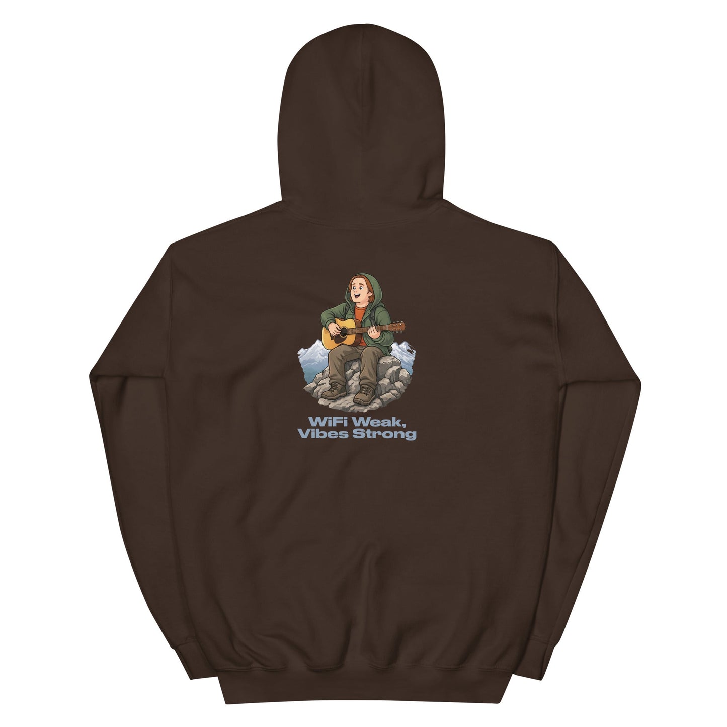 Lewis Capaldi Hoodie - WiFi Weak Vibes Strong Funny Quotes Unisex alcyone213k