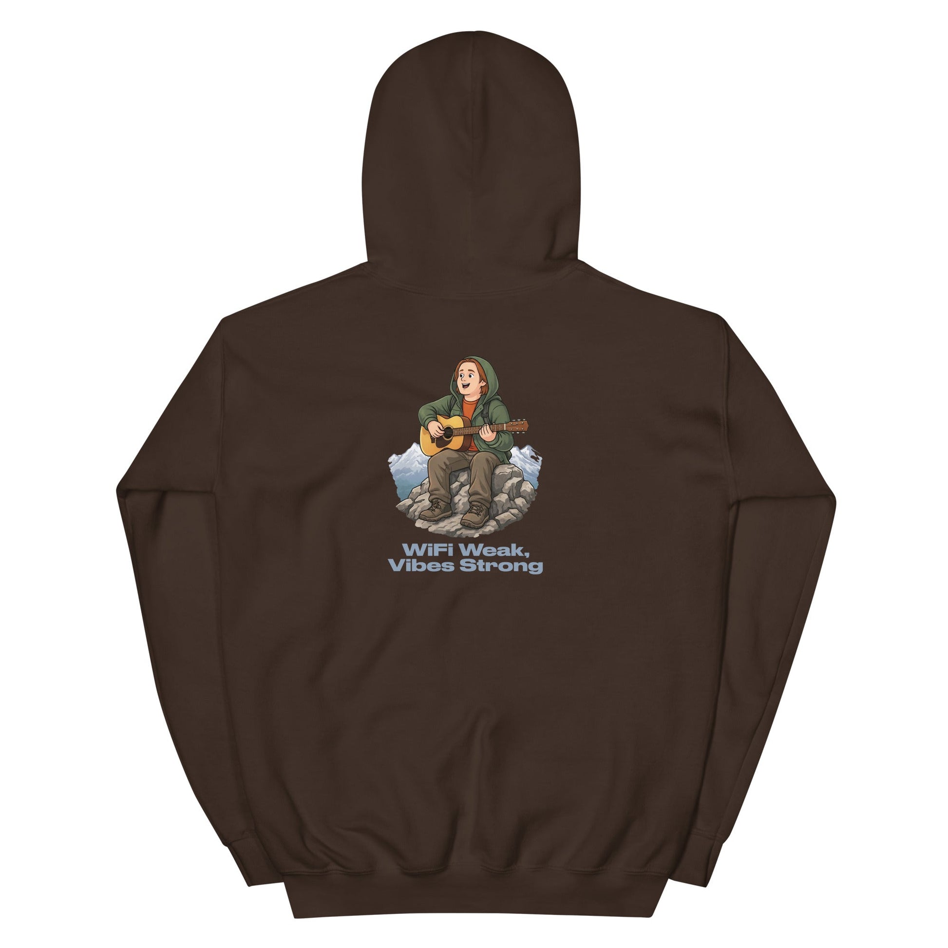 Lewis Capaldi Hoodie - WiFi Weak Vibes Strong Funny Quotes Unisex alcyone213k