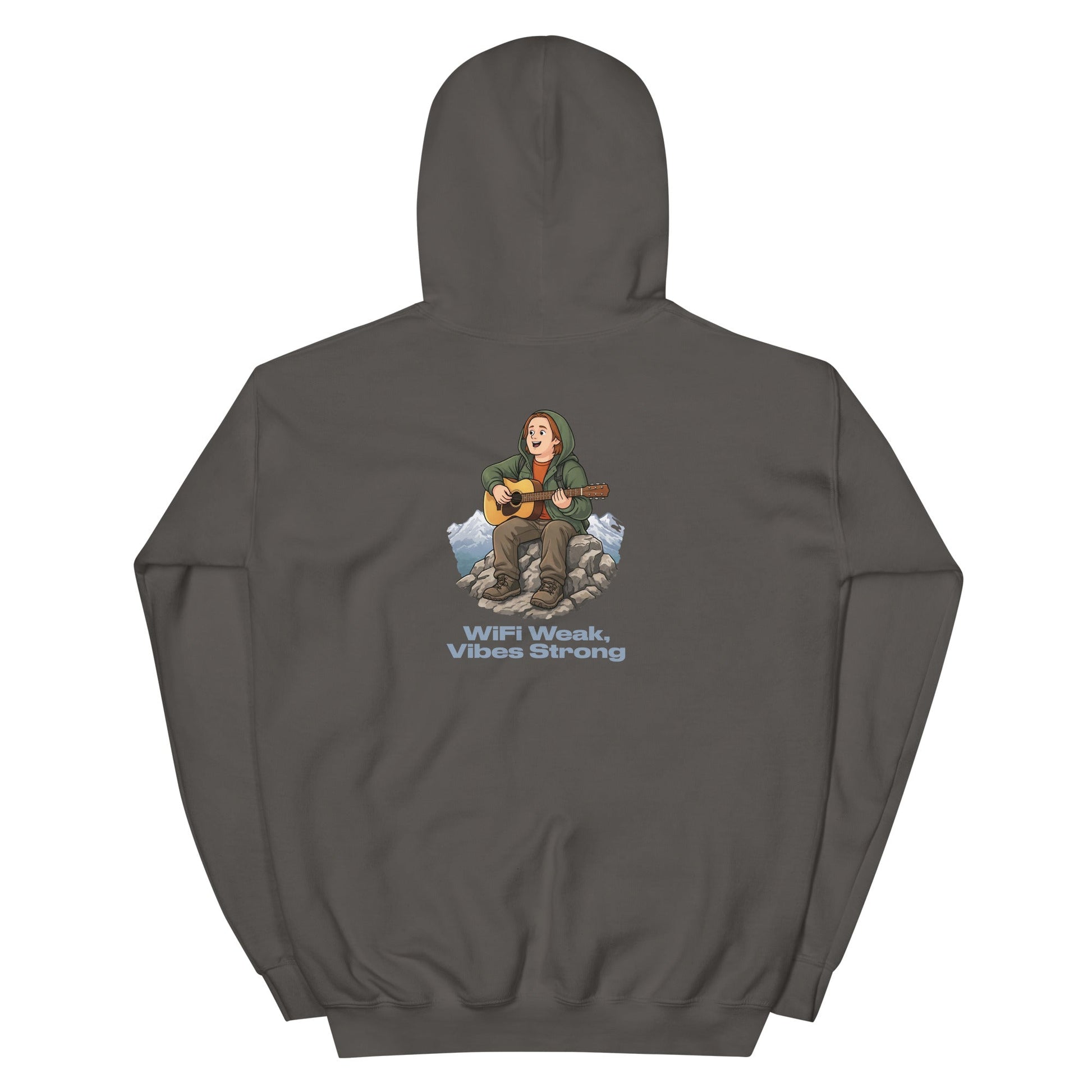 Lewis Capaldi Hoodie - WiFi Weak Vibes Strong Funny Quotes Unisex alcyone213k