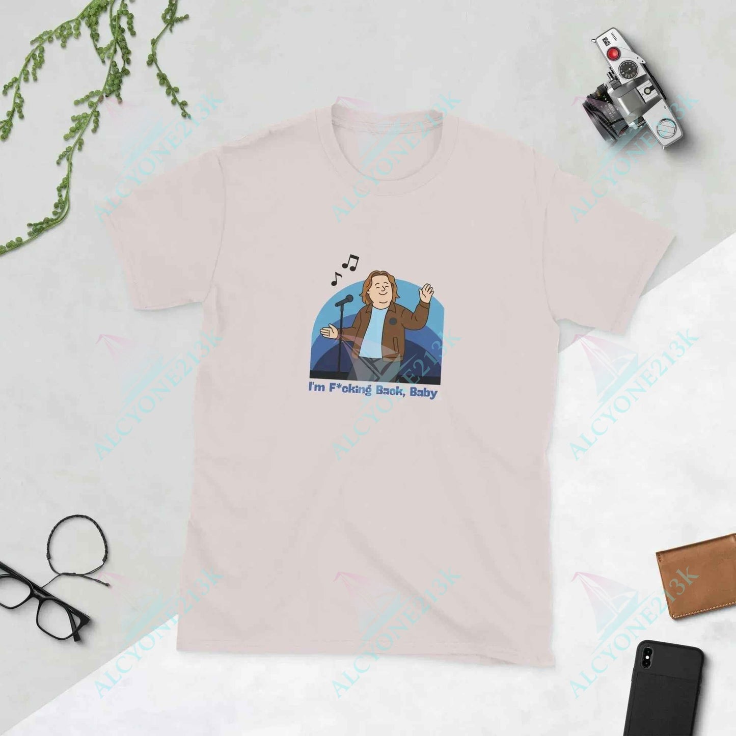Lewis Capaldi "I'm Back" Cotton T-Shirt | Music Fan Apparel alcyone213k