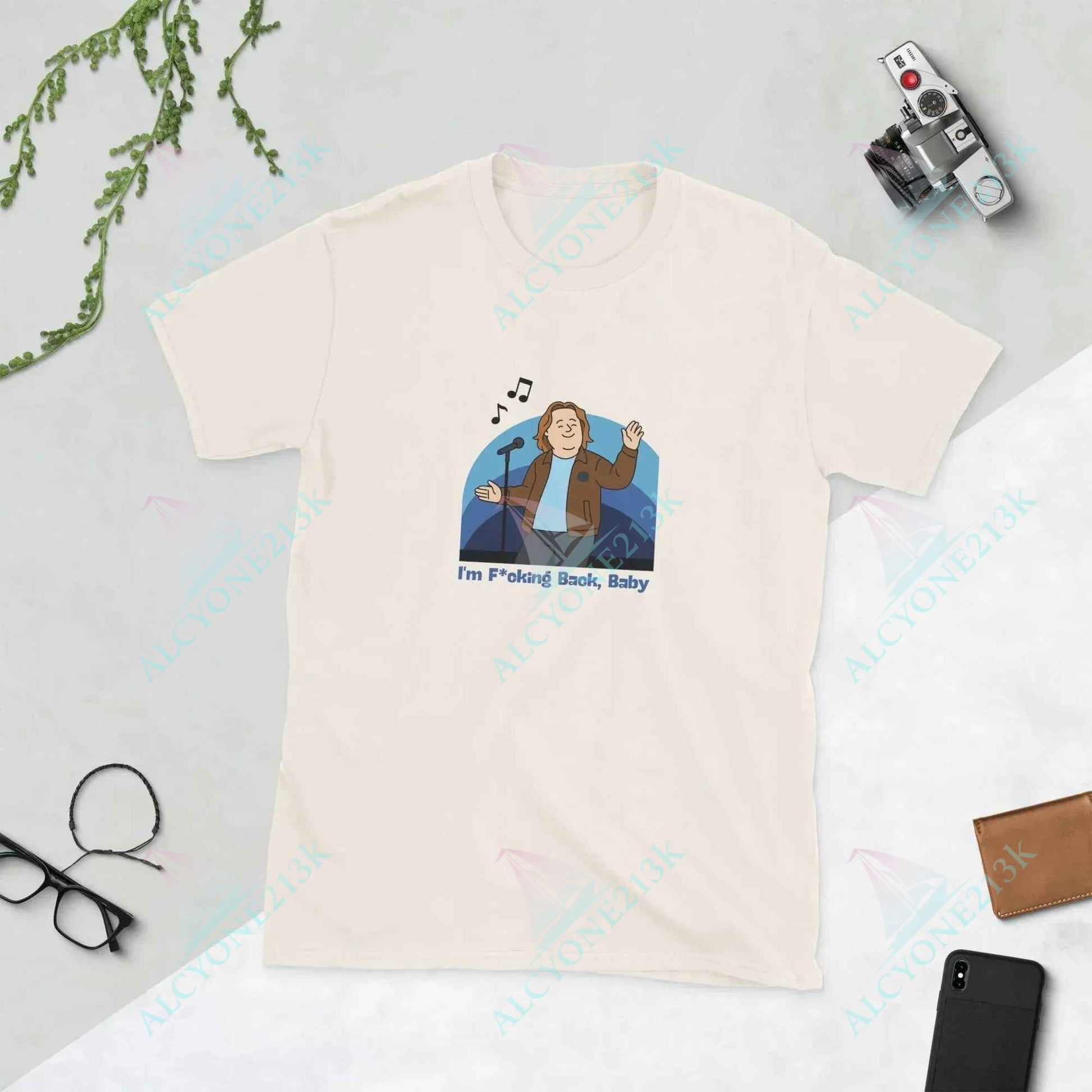 Lewis Capaldi "I'm Back" Cotton T-Shirt | Music Fan Apparel alcyone213k