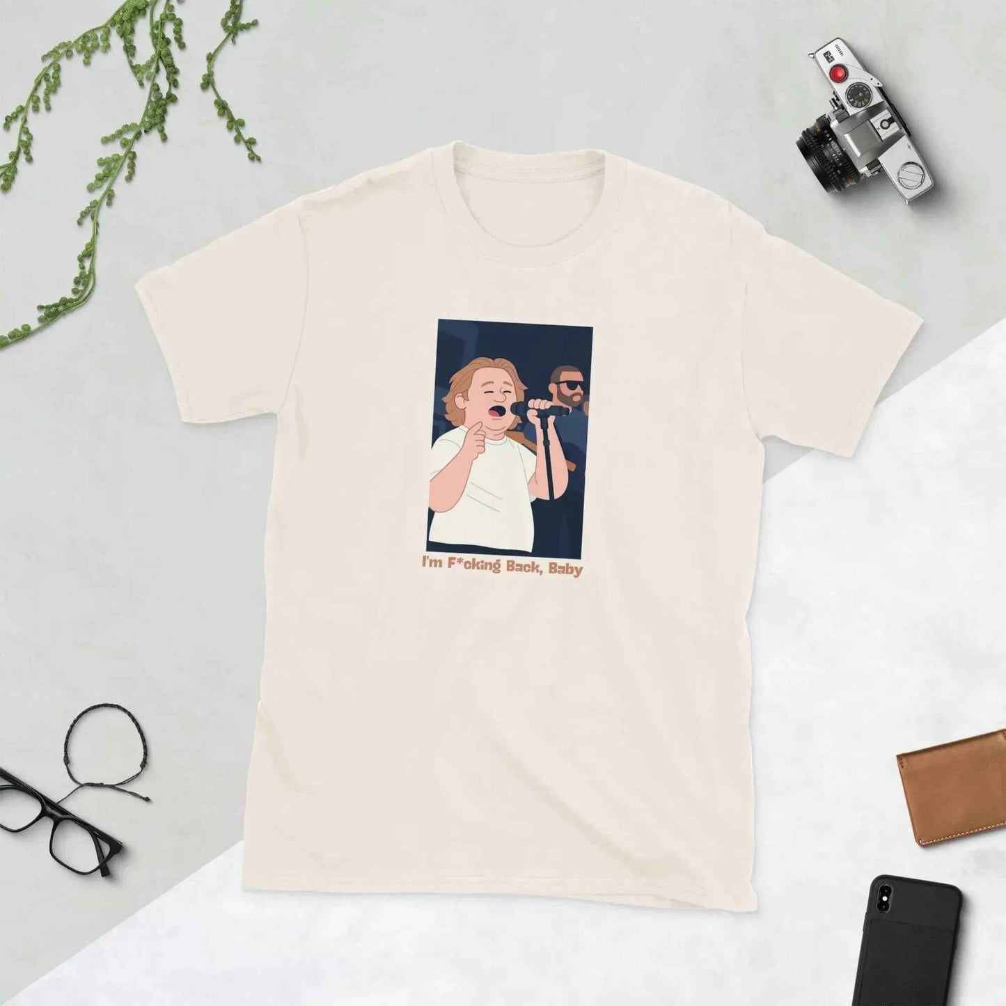 Lewis Capaldi "I'm Back" Cotton T-Shirt | Unisex Music Fan Tee alcyone213k