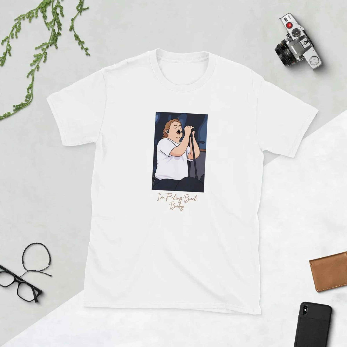 Lewis Capaldi Stylish Tee Cotton T-Shirt for Fans alcyone213k