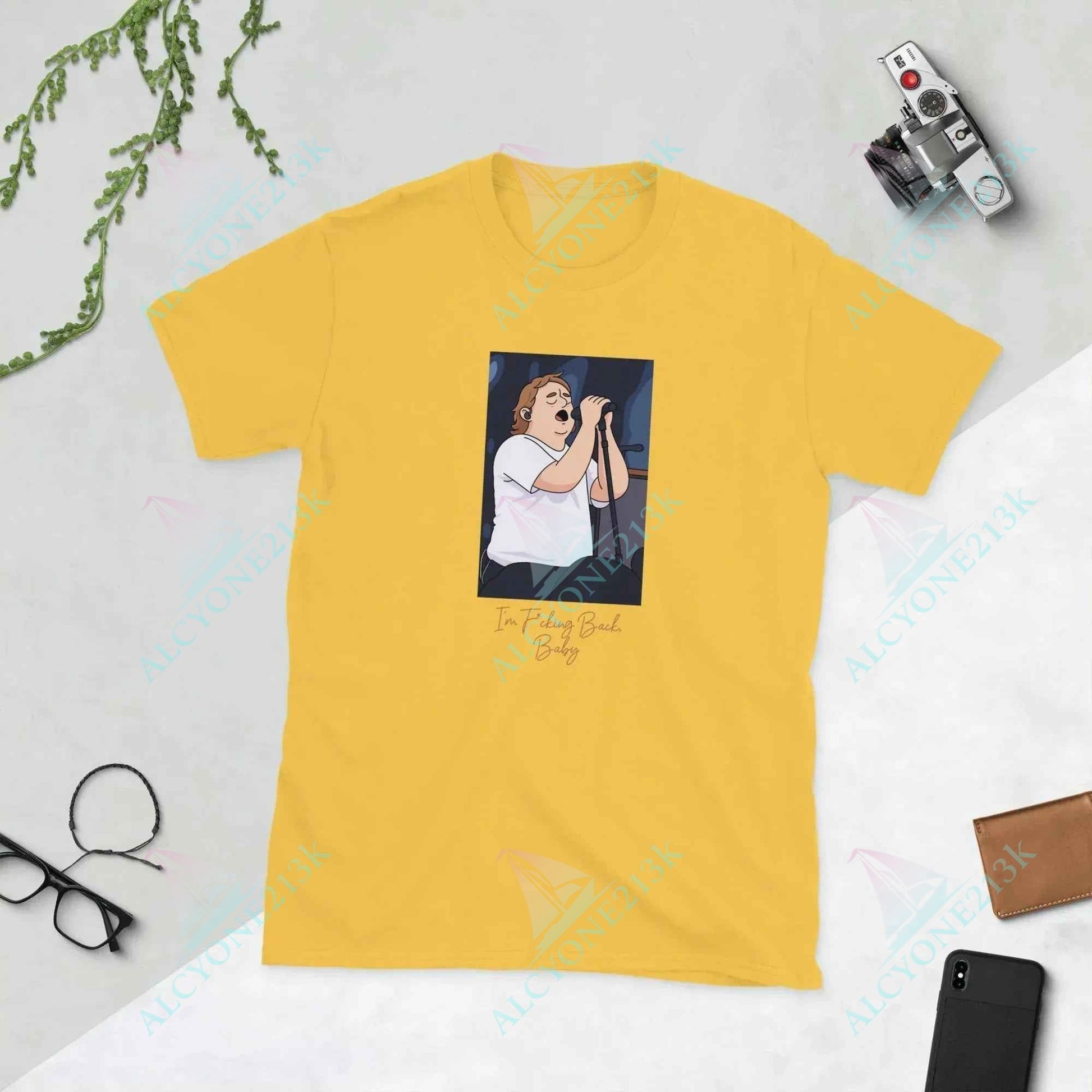 Lewis Capaldi "I'm Back" Cotton T-Shirt for Music Lovers alcyone213k