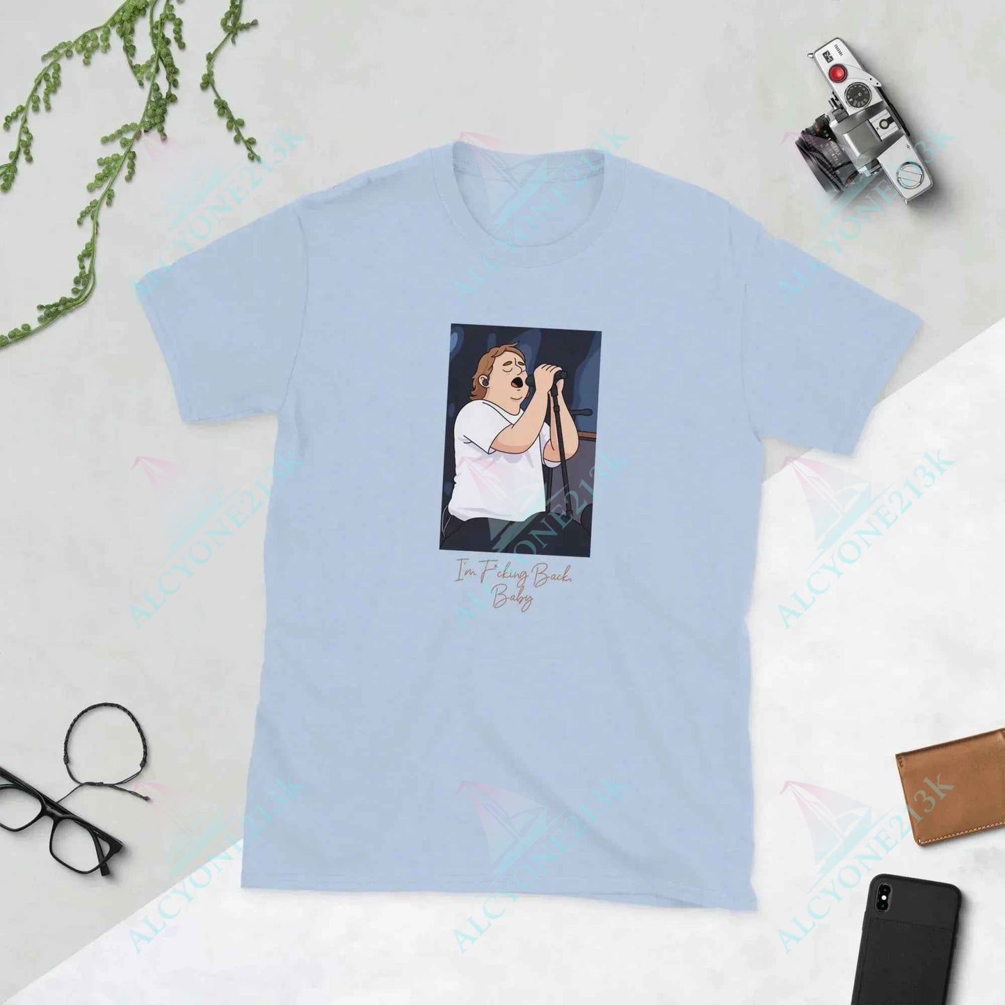 Lewis Capaldi "I'm Back" Cotton T-Shirt for Music Lovers alcyone213k