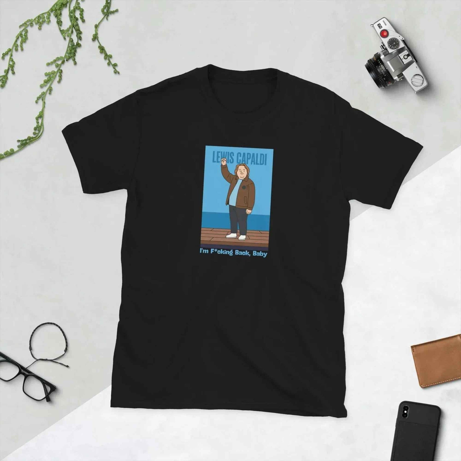 Lewis Capaldi I'm Back Cotton T-Shirt for Unisex Fans alcyone213k