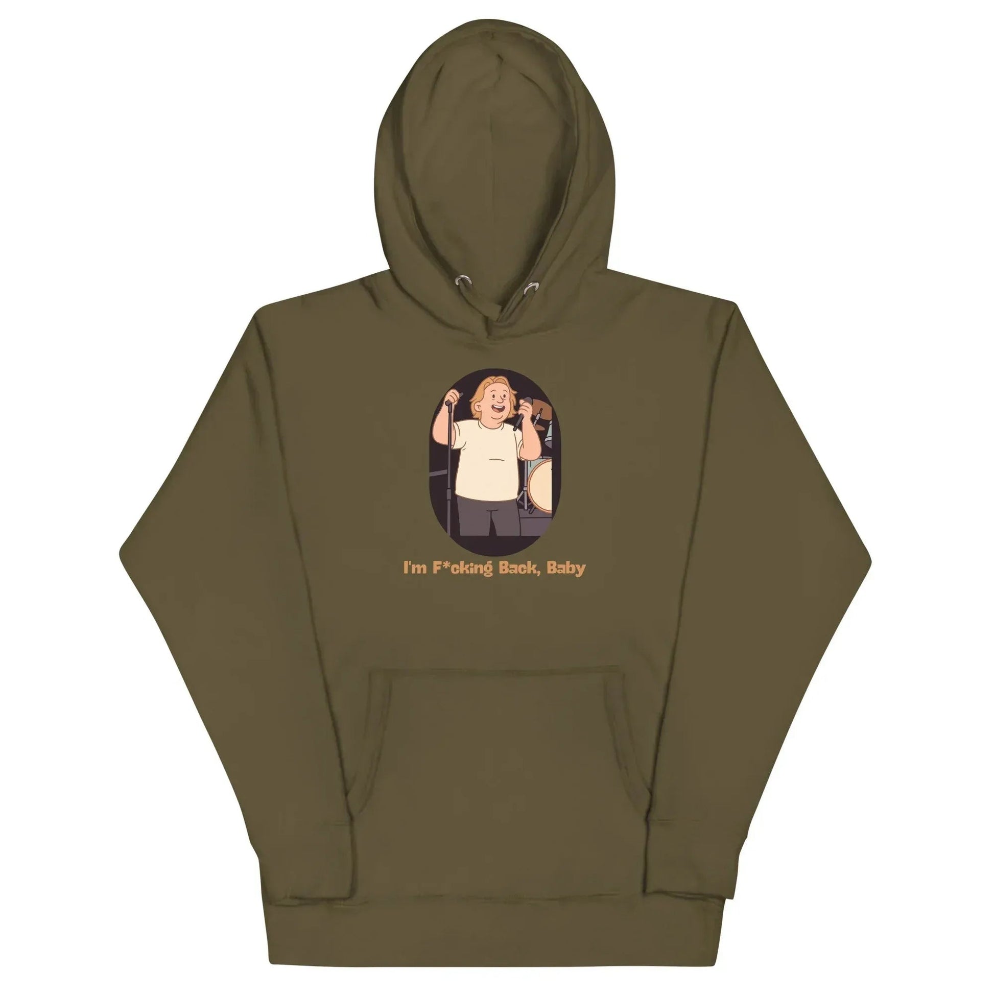Lewis Capaldi "I'm Back" Graphic Hoodie - Unisex Cotton Blend alcyone213k