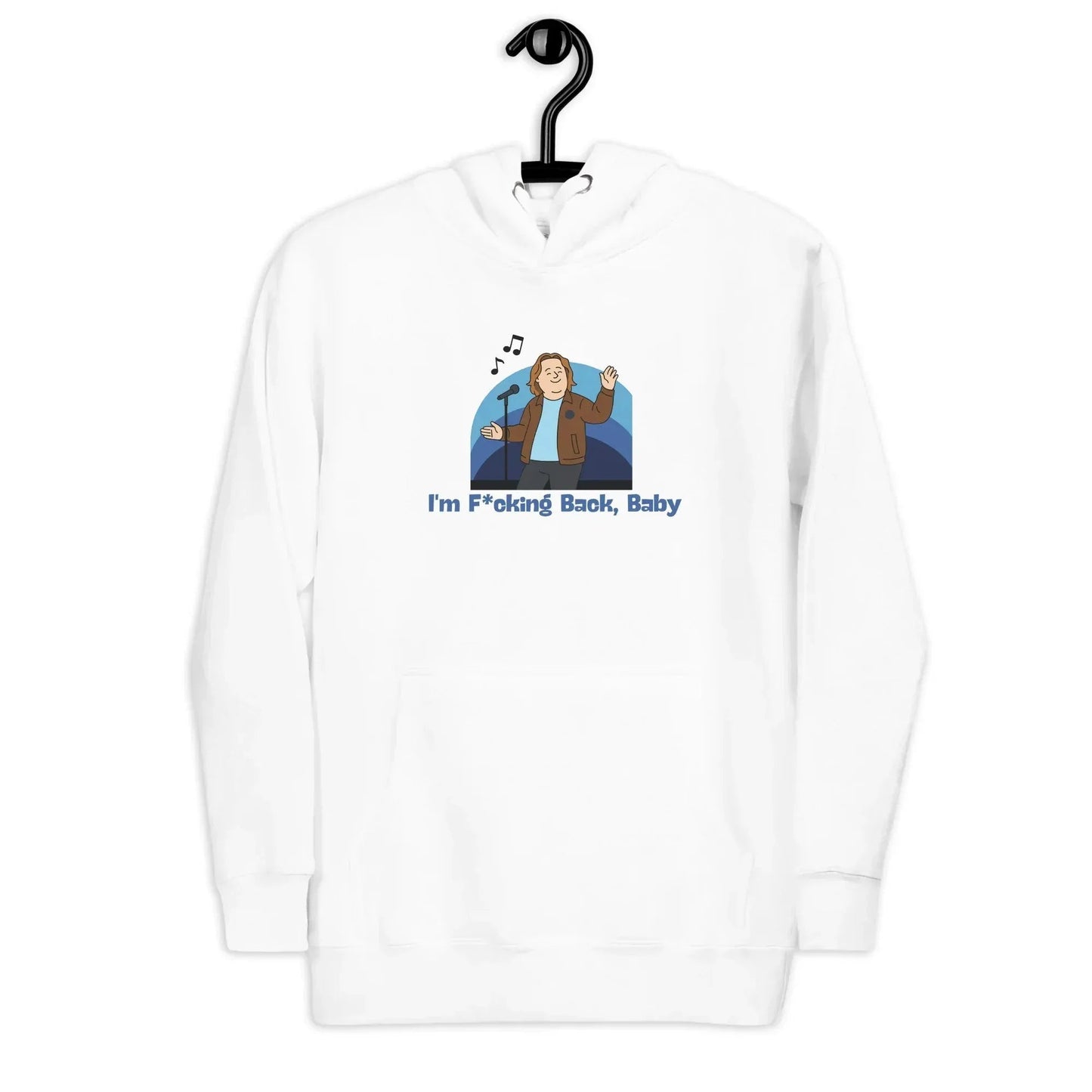 Lewis Capaldi "I'm Back" Unisex Cotton Blend Hoodie alcyone213k