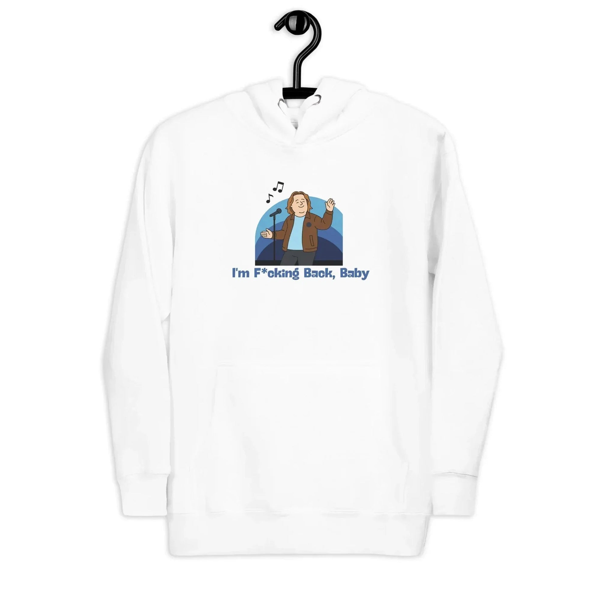 Lewis Capaldi "I'm Back" Unisex Cotton Blend Hoodie alcyone213k