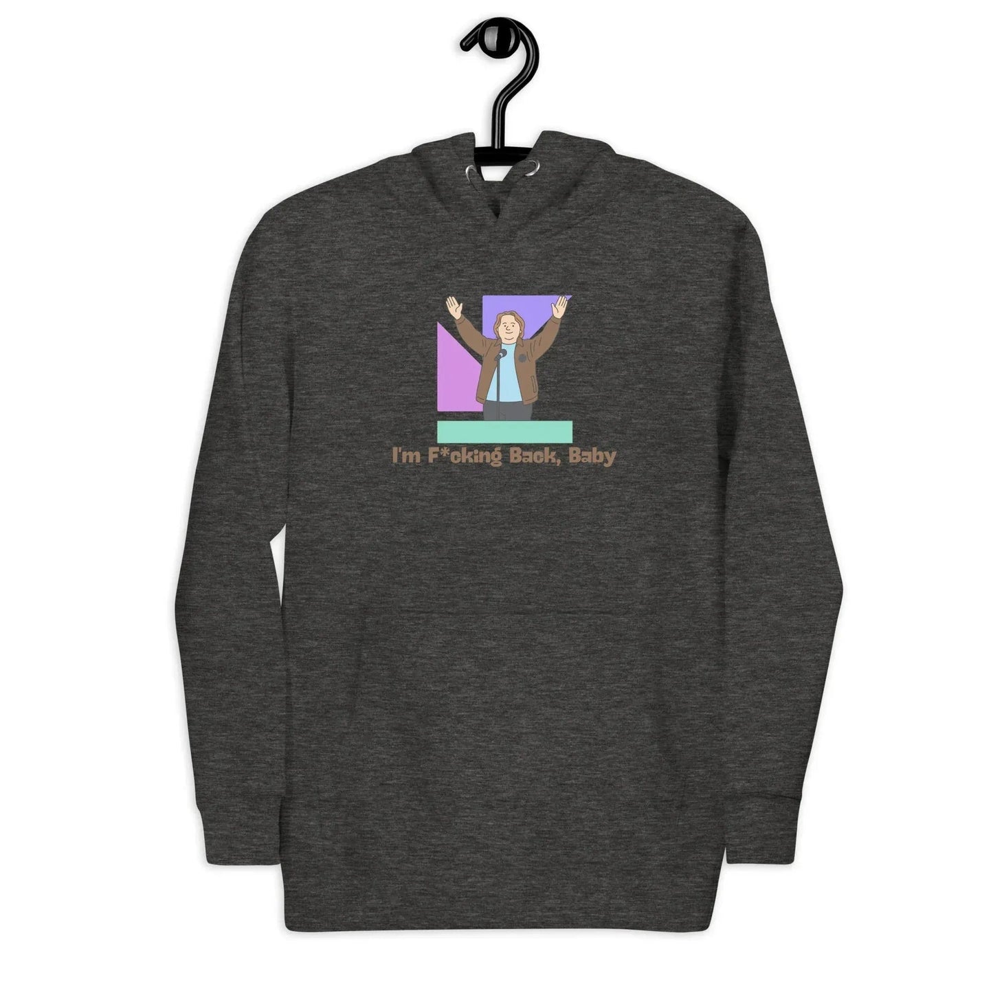 Lewis Capaldi "I'm Back" Unisex Cotton Polyester Hoodie | White alcyone213k