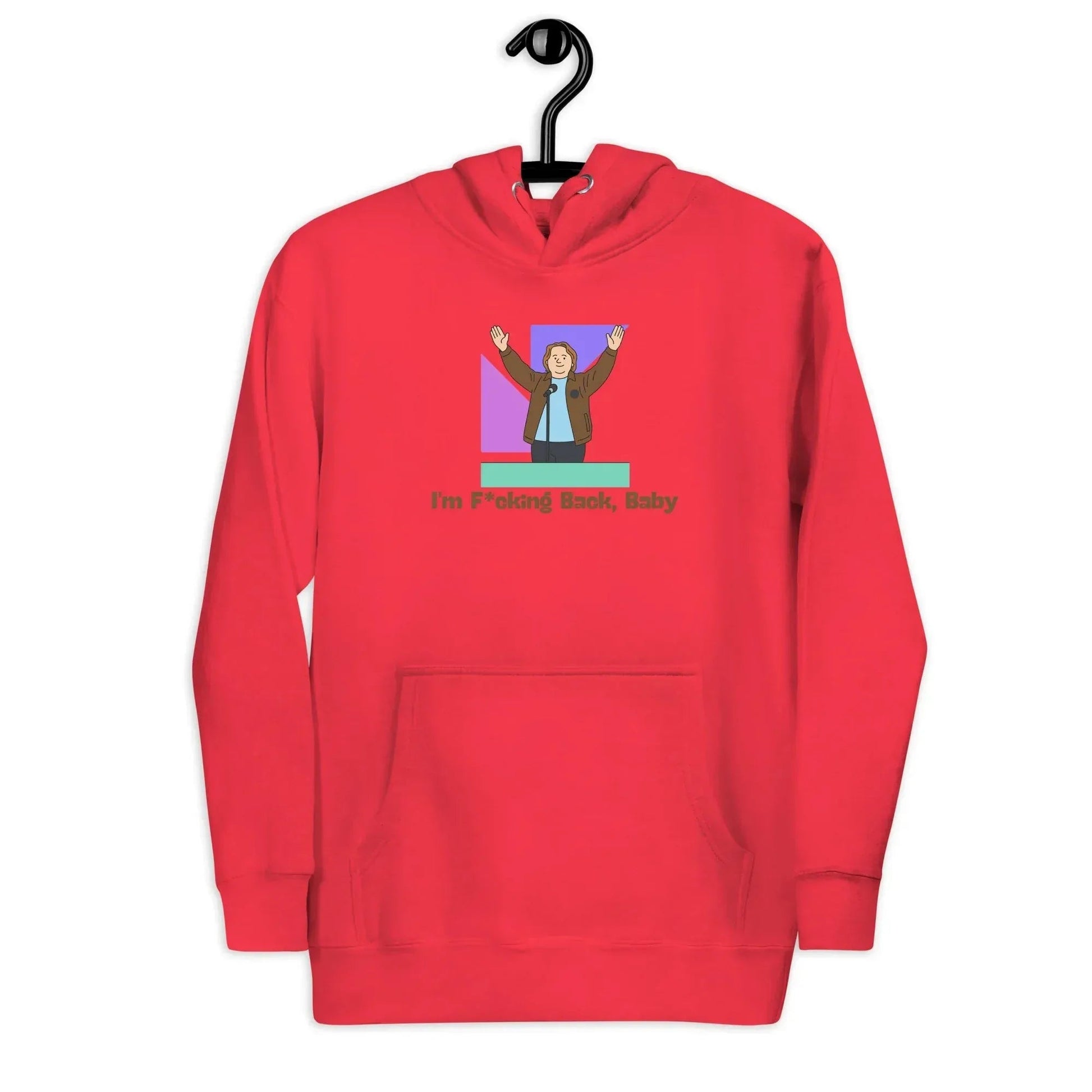 Lewis Capaldi "I'm Back" Unisex Cotton Polyester Hoodie | White alcyone213k