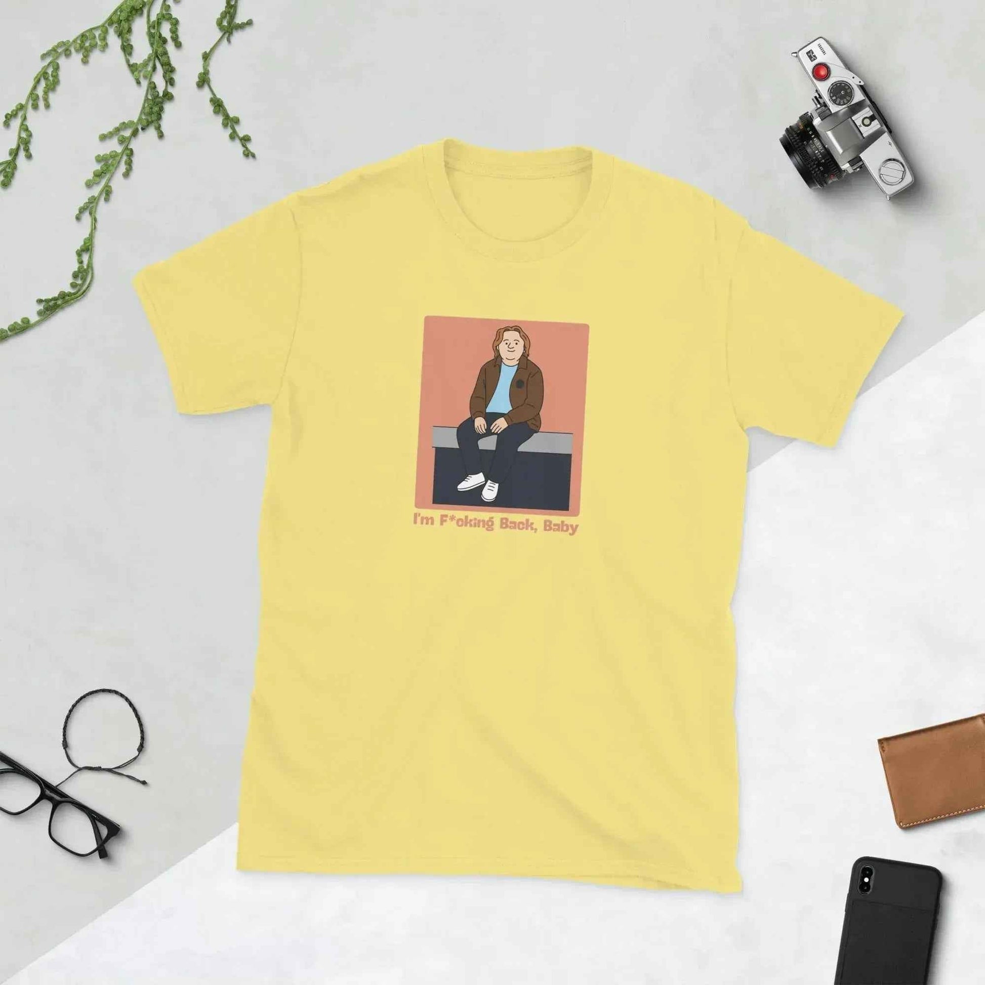 Lewis Capaldi "I'm Back" Unisex Cotton T-Shirt | Alcyone213k alcyone213k