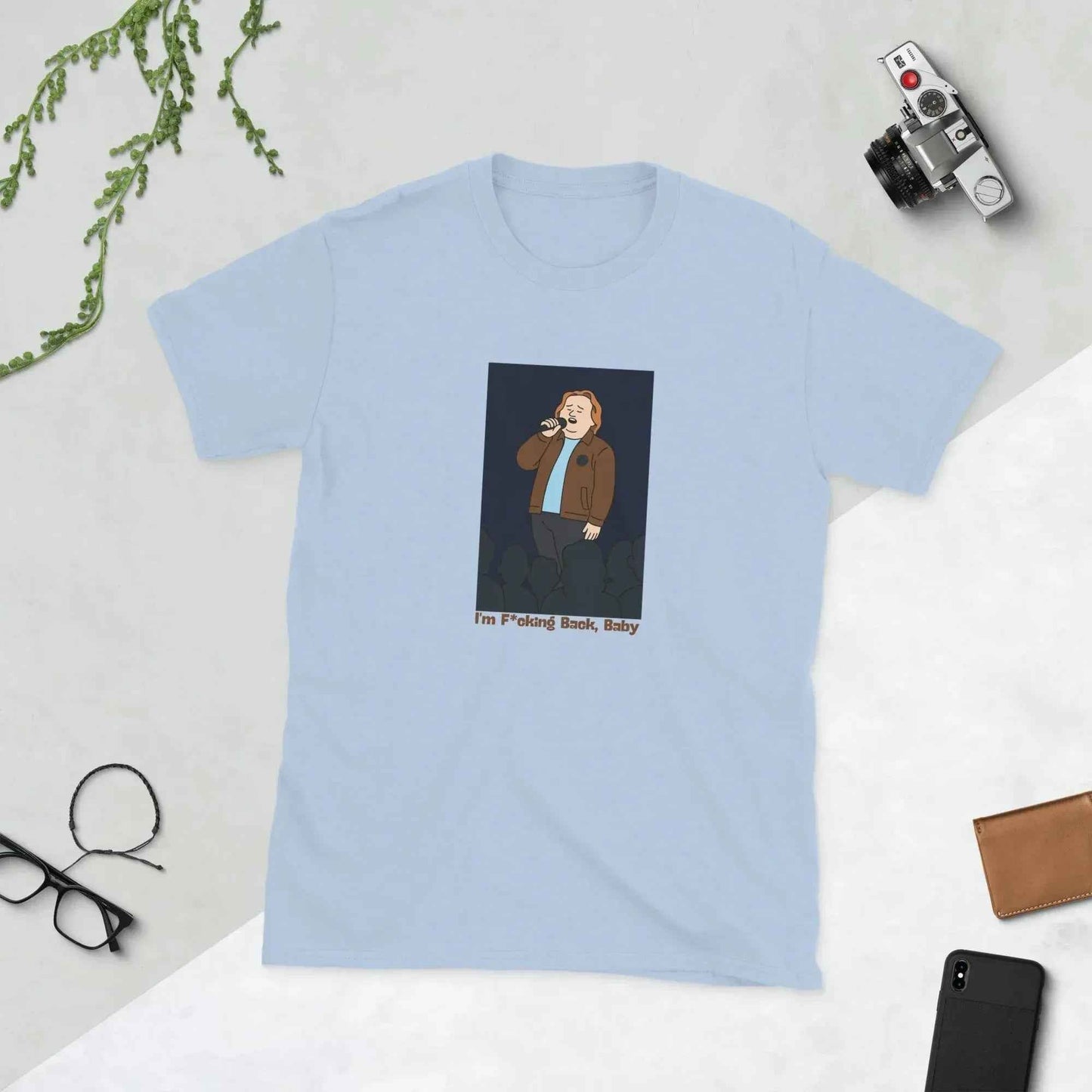 Lewis Capaldi "I'm Back" Unisex Cotton T-Shirt | Alcyone213k alcyone213k