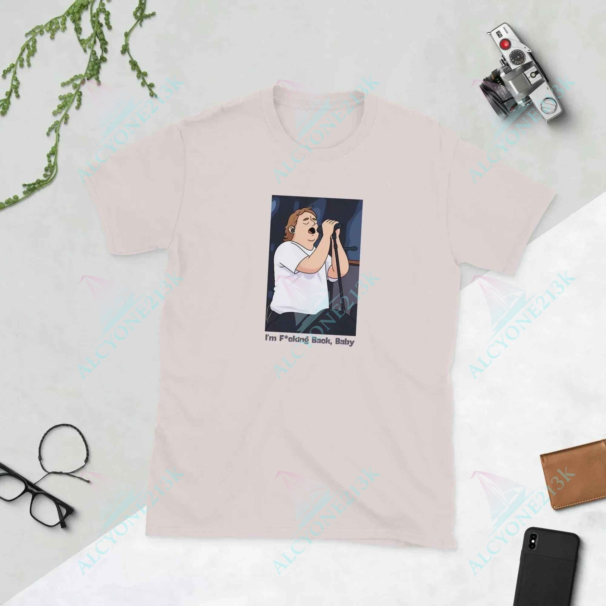 Lewis Capaldi "I'm Back" Unisex Cotton T-Shirt | Alcyone213k alcyone213k
