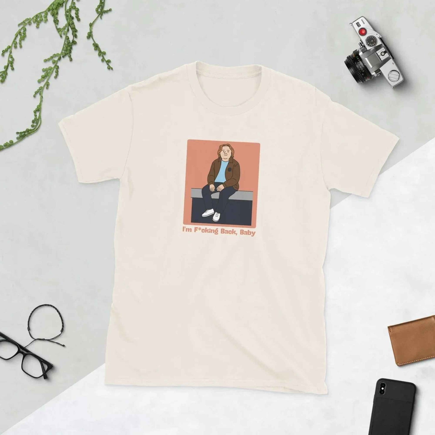 Lewis Capaldi "I'm Back" Unisex Cotton T-Shirt | Alcyone213k alcyone213k