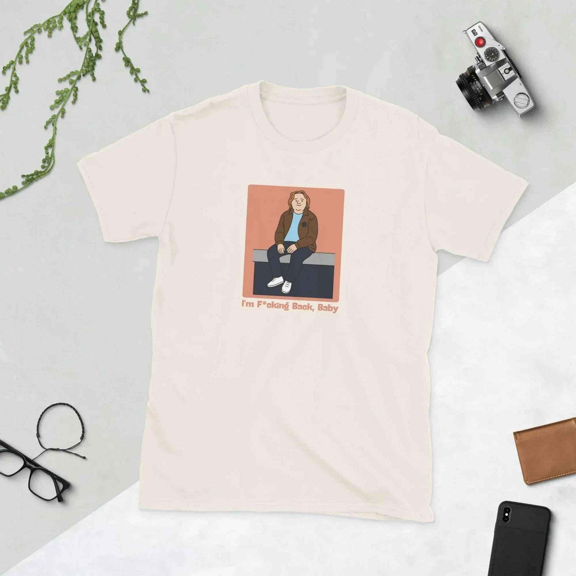 Lewis Capaldi "I'm Back" Unisex Cotton T-Shirt | Alcyone213k alcyone213k