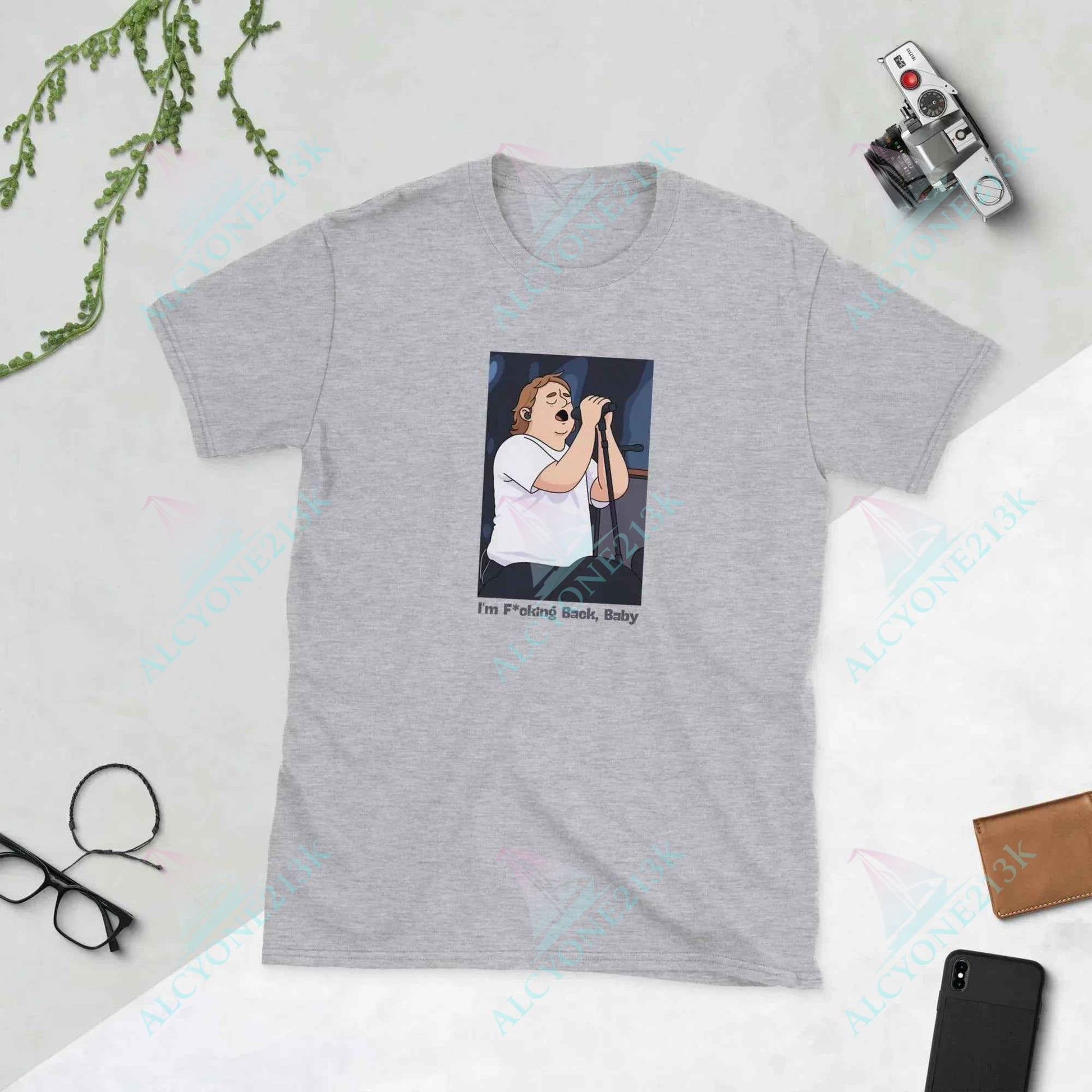 Lewis Capaldi "I'm Back" Unisex Cotton T-Shirt | Alcyone213k alcyone213k