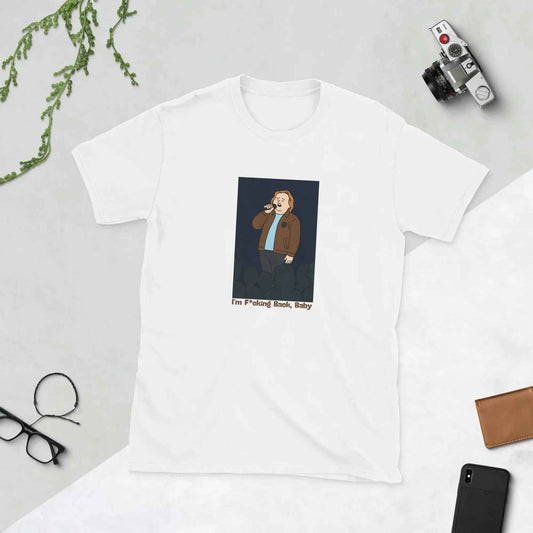 Lewis Capaldi "I'm Back" Unisex Cotton T-Shirt | Alcyone213k alcyone213k