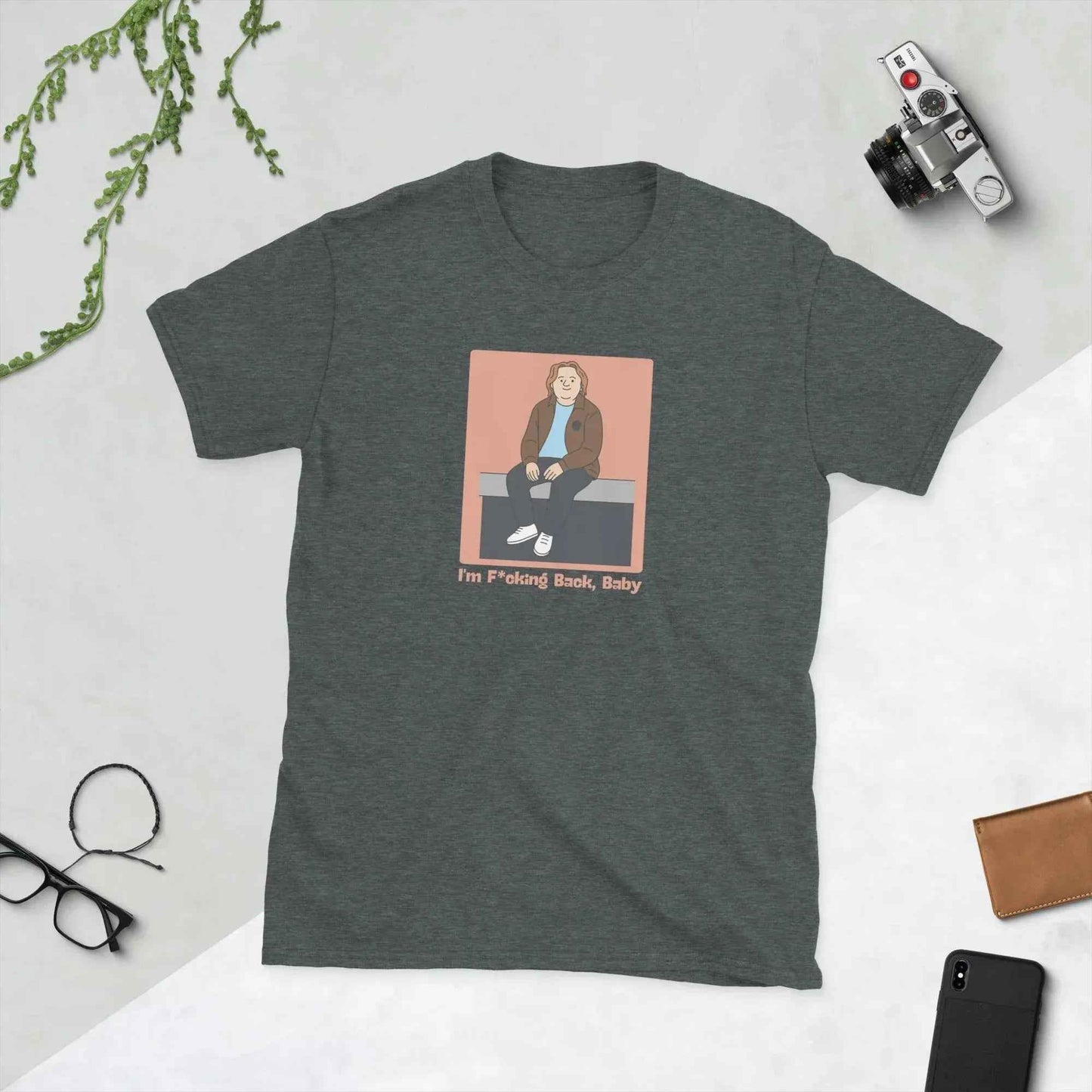 Lewis Capaldi "I'm Back" Unisex Cotton T-Shirt | Alcyone213k alcyone213k
