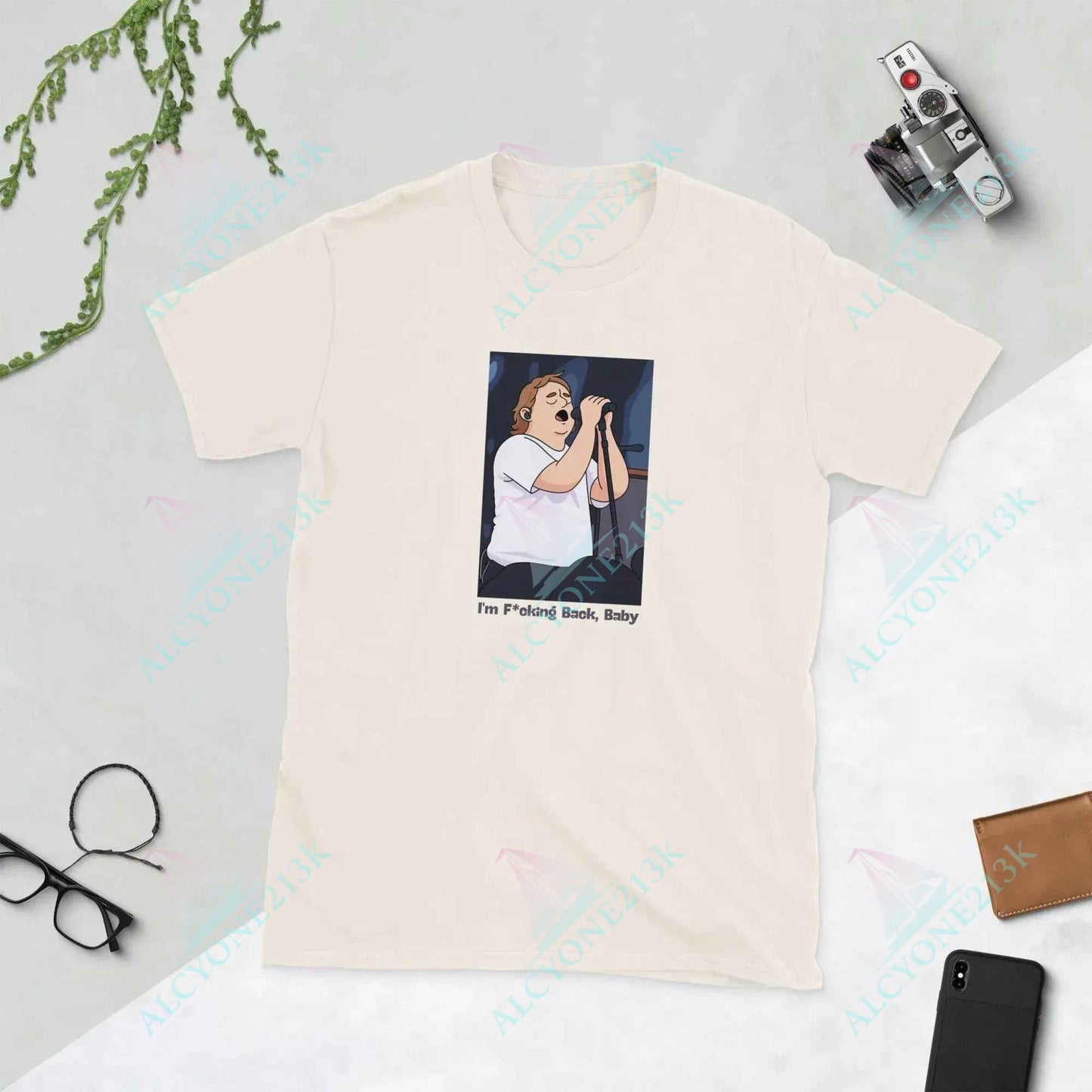 Lewis Capaldi "I'm Back" Unisex Cotton T-Shirt | Alcyone213k alcyone213k