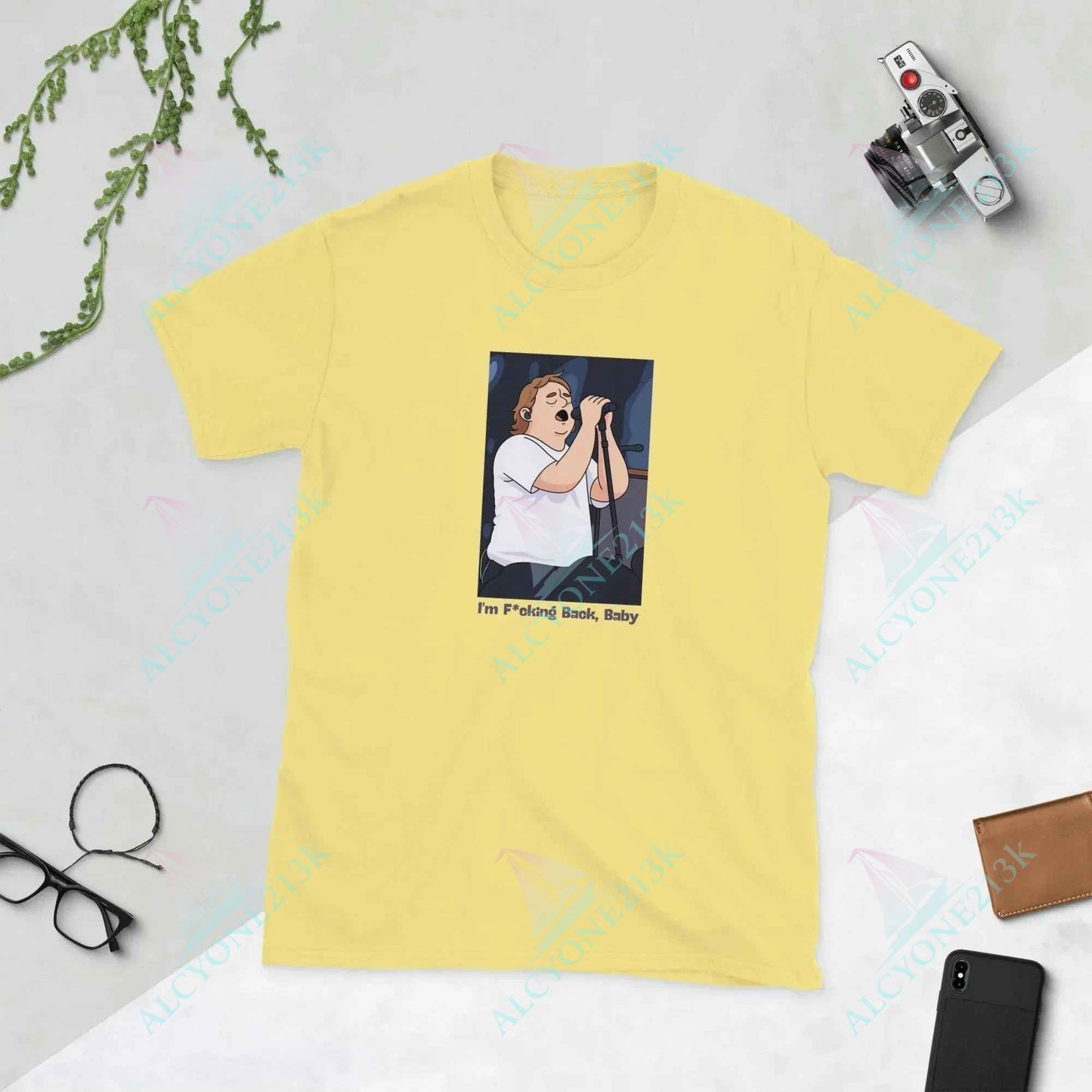 Lewis Capaldi "I'm Back" Unisex Cotton T-Shirt | Alcyone213k alcyone213k