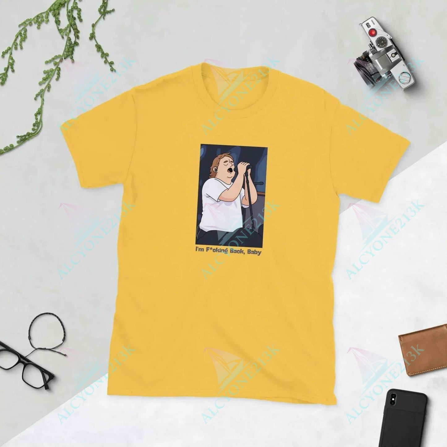 Lewis Capaldi "I'm Back" Unisex Cotton T-Shirt | Alcyone213k alcyone213k