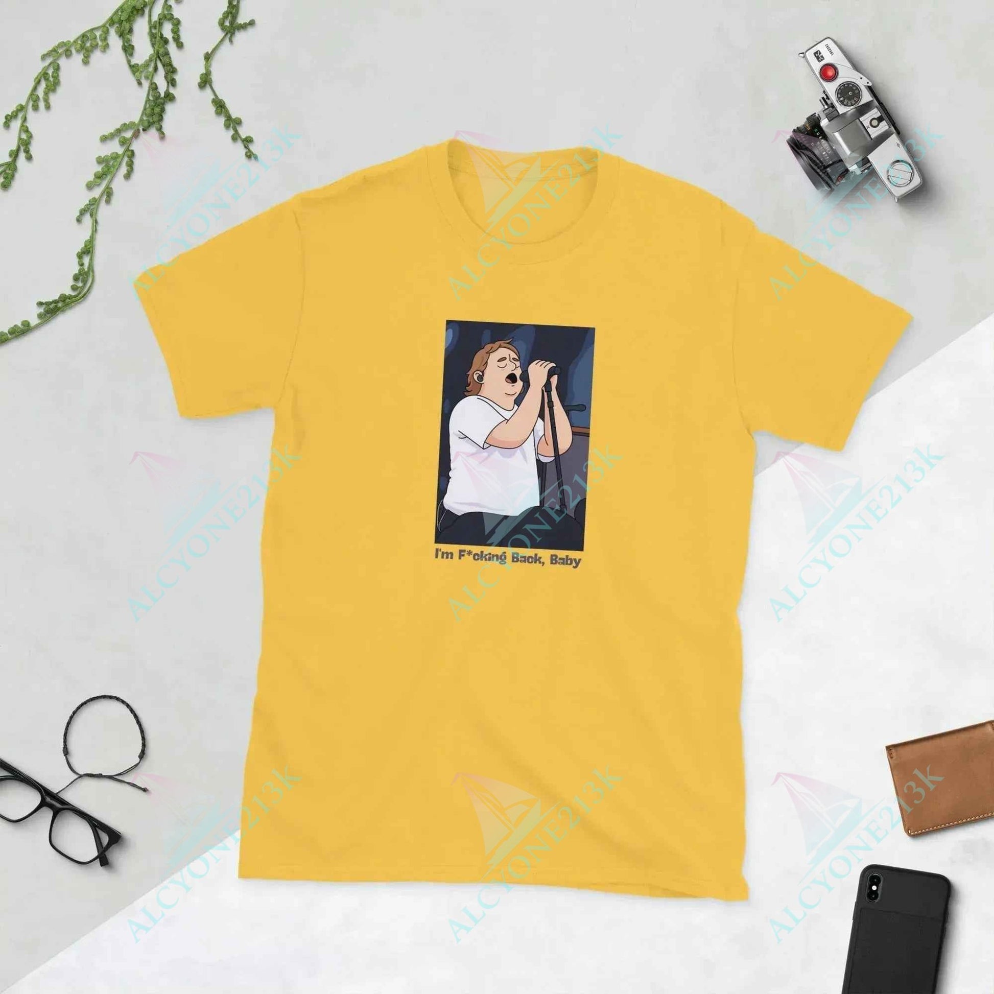 Lewis Capaldi "I'm Back" Unisex Cotton T-Shirt | Alcyone213k alcyone213k