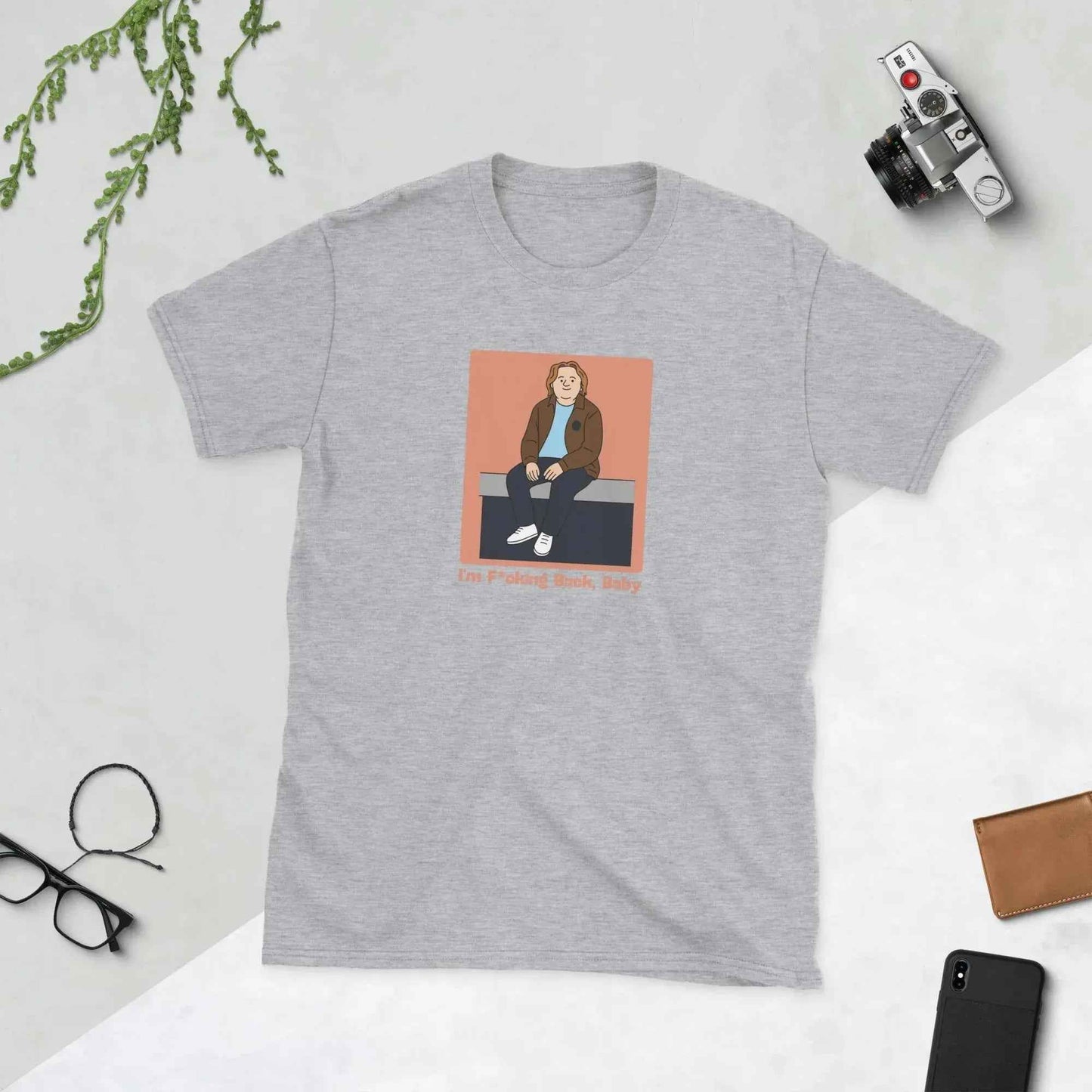 Lewis Capaldi "I'm Back" Unisex Cotton T-Shirt | Alcyone213k alcyone213k