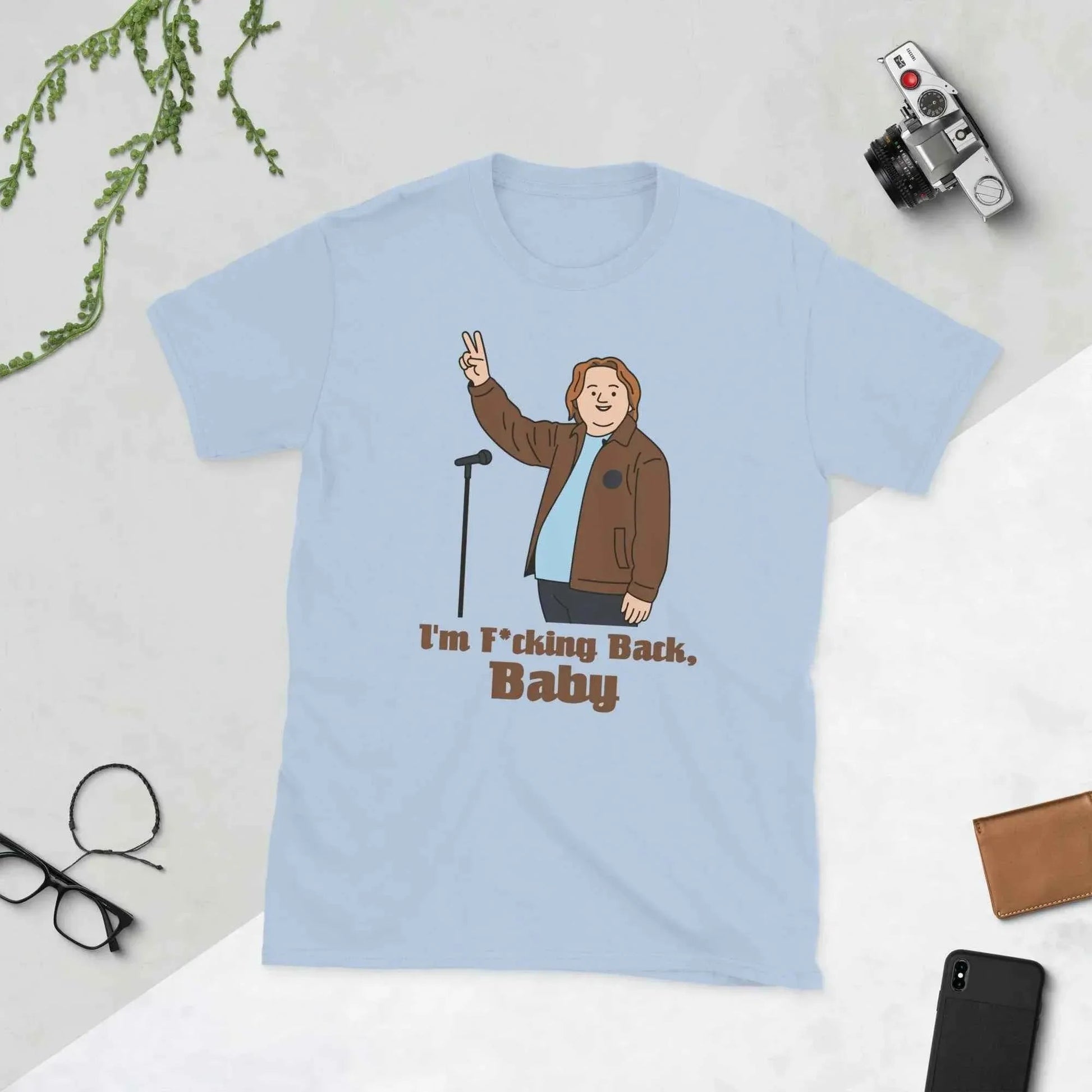 Lewis Capaldi "I'm Back" Unisex Cotton T-Shirt | Fan Apparel alcyone213k