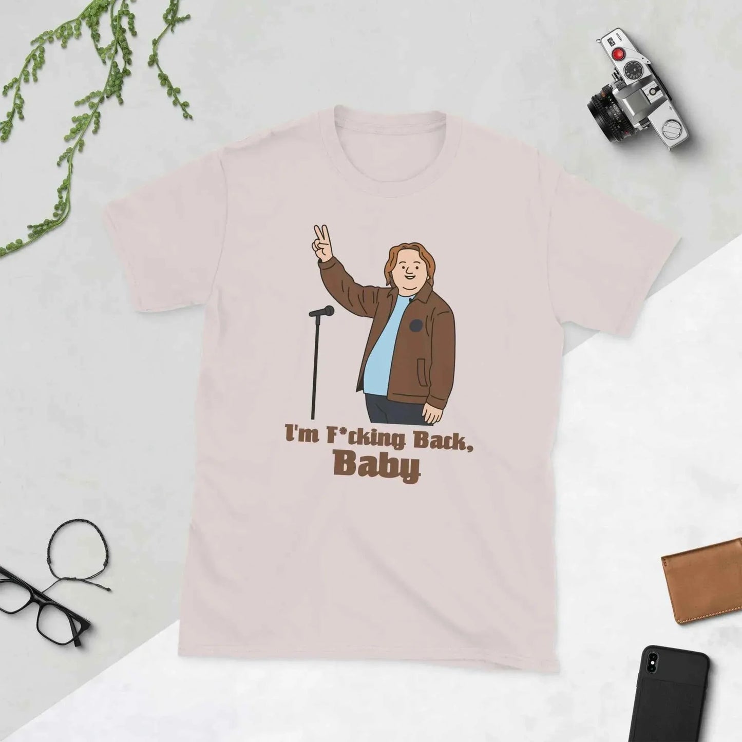 Lewis Capaldi "I'm Back" Unisex Cotton T-Shirt | Fan Apparel alcyone213k