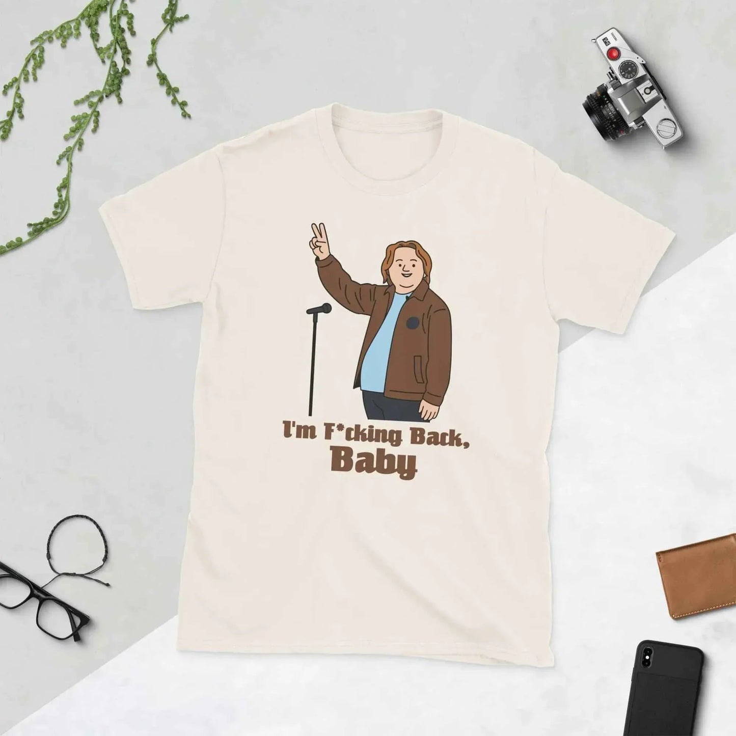 Lewis Capaldi "I'm Back" Unisex Cotton T-Shirt | Fan Apparel alcyone213k