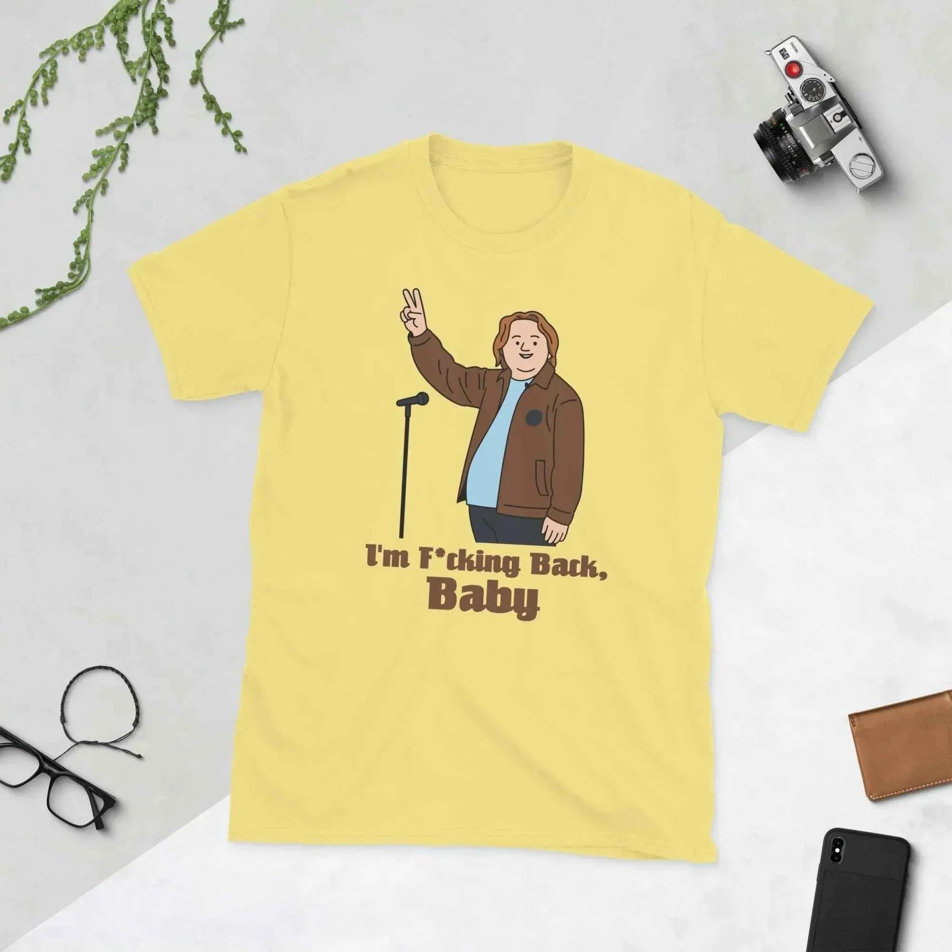 Lewis Capaldi "I'm Back" Unisex Cotton T-Shirt | Fan Apparel alcyone213k