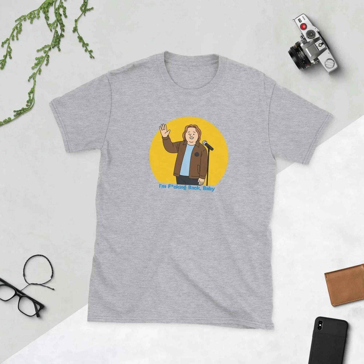Lewis Capaldi T Shirt Ring Spun Cotton Tee | I'm Back alcyone213k