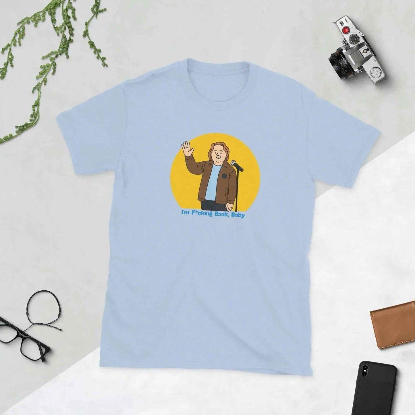 Lewis Capaldi T Shirt Ring Spun Cotton Tee | I'm Back alcyone213k