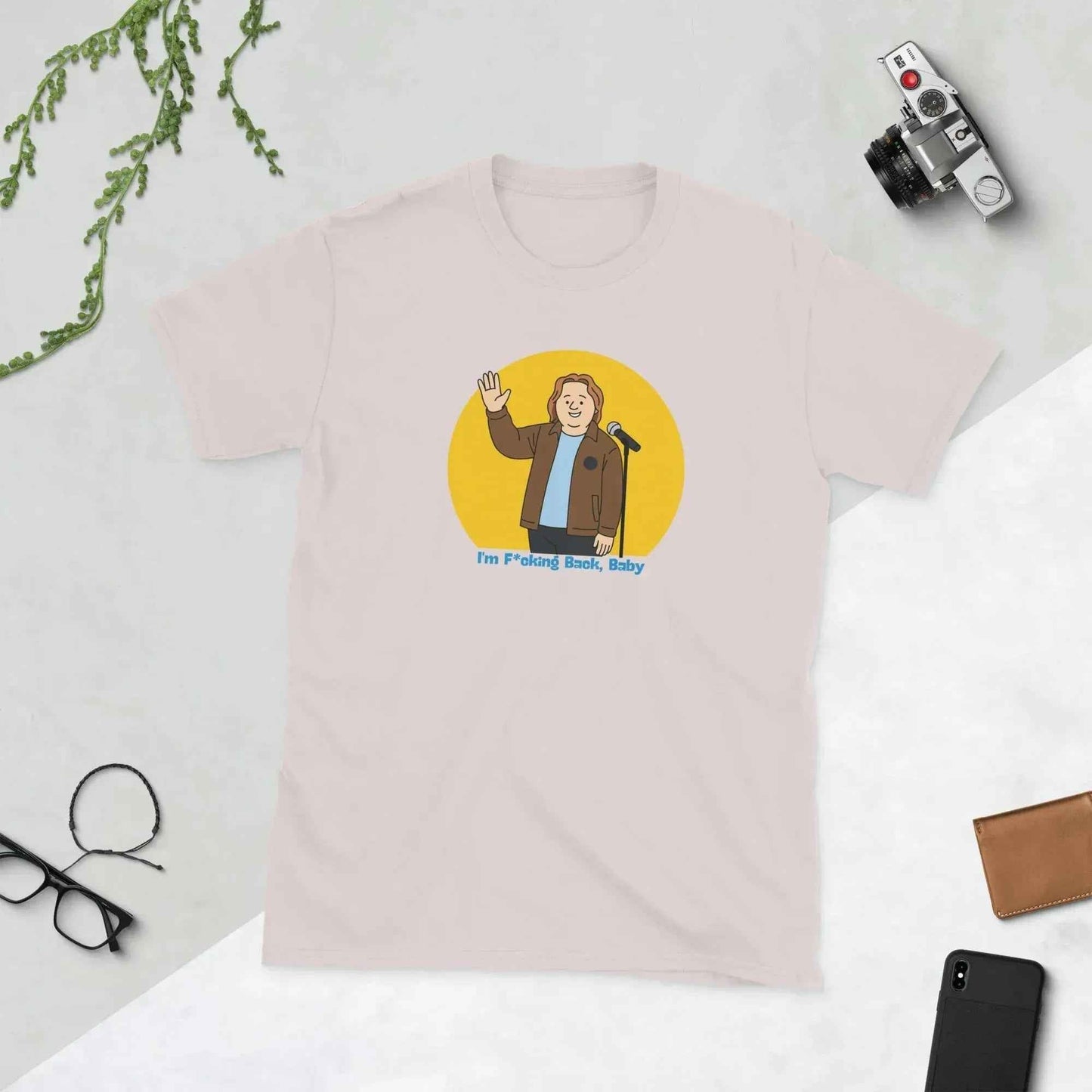Lewis Capaldi T Shirt Ring Spun Cotton Tee | I'm Back alcyone213k