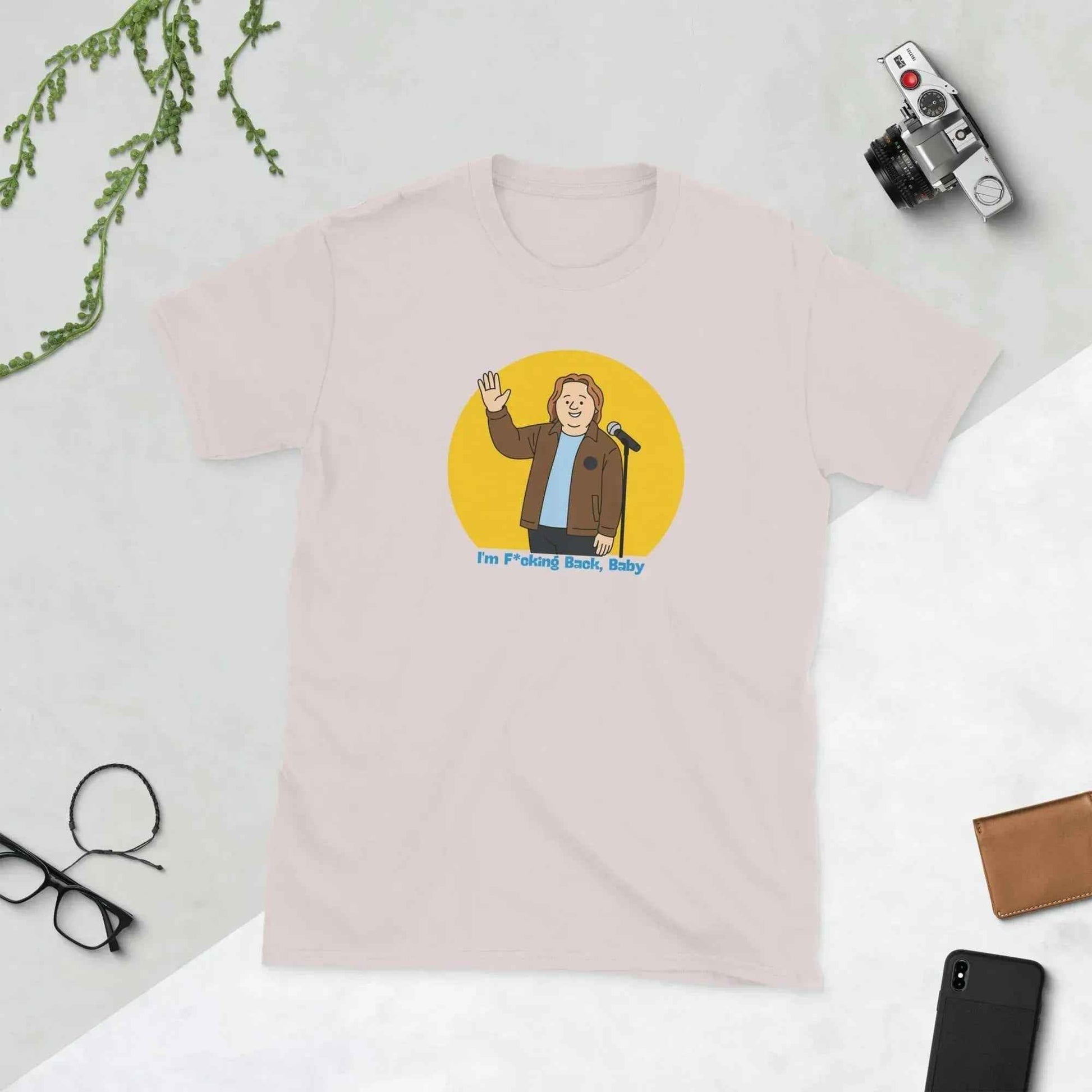 Lewis Capaldi T Shirt Ring Spun Cotton Tee | I'm Back alcyone213k