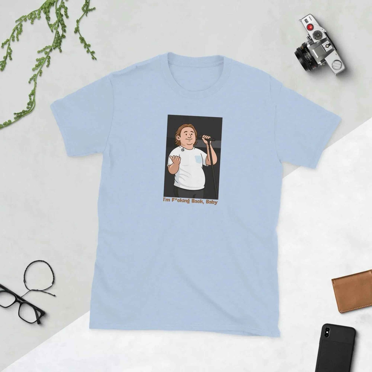 Lewis Capaldi "I'm Back" Unisex Cotton T-Shirt | Music Merch alcyone213k
